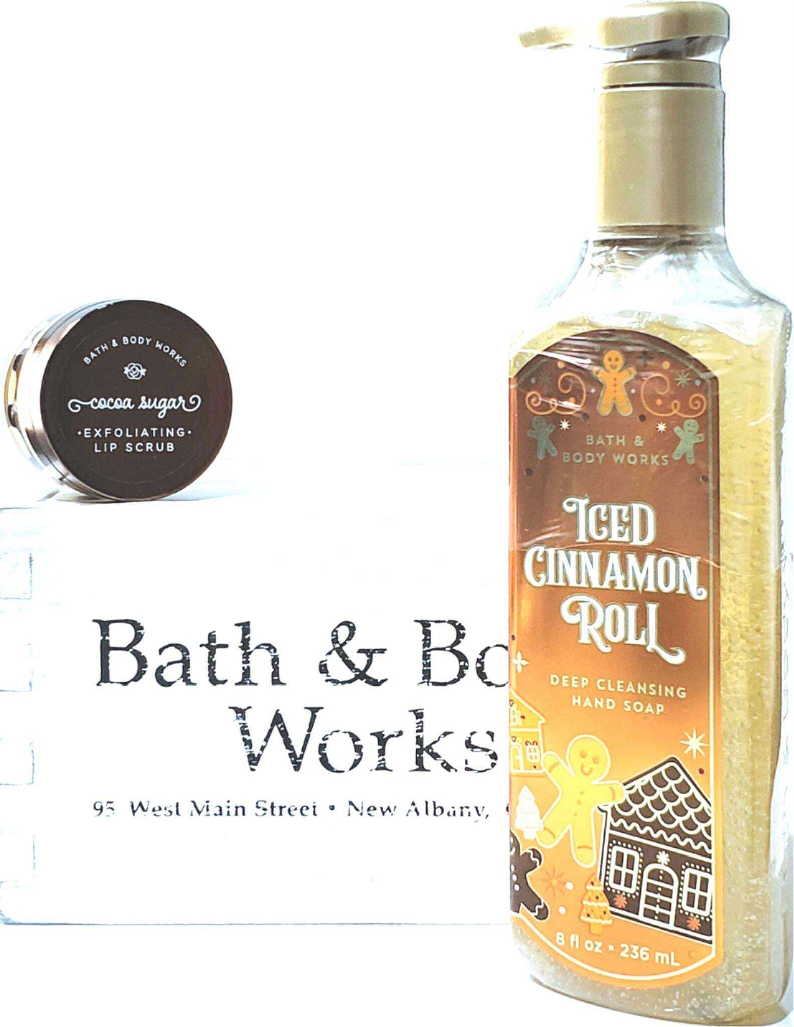 Iced Cinnamon Roll Hand Soap & Exfoliating Lip Scrub