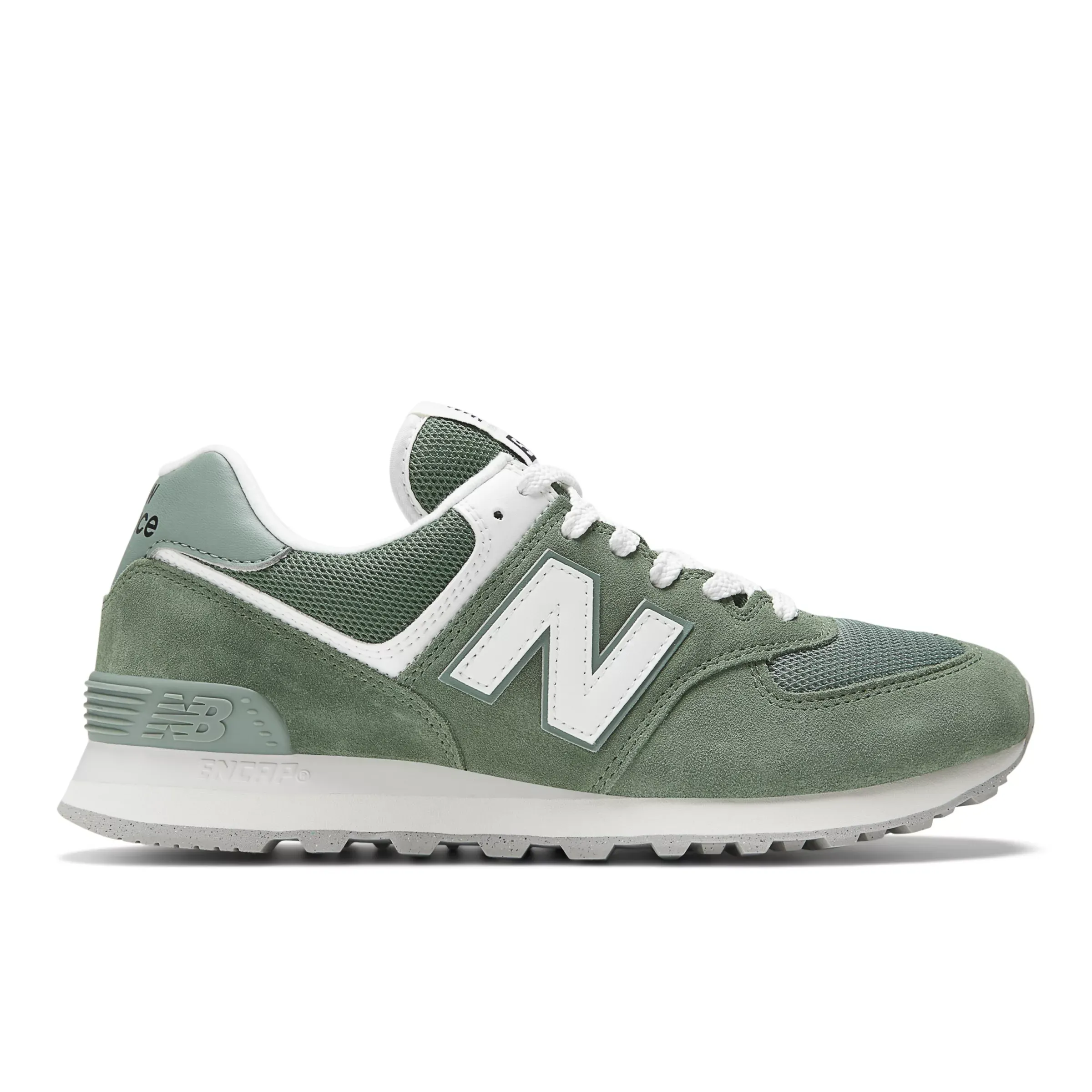 574 - Green with White