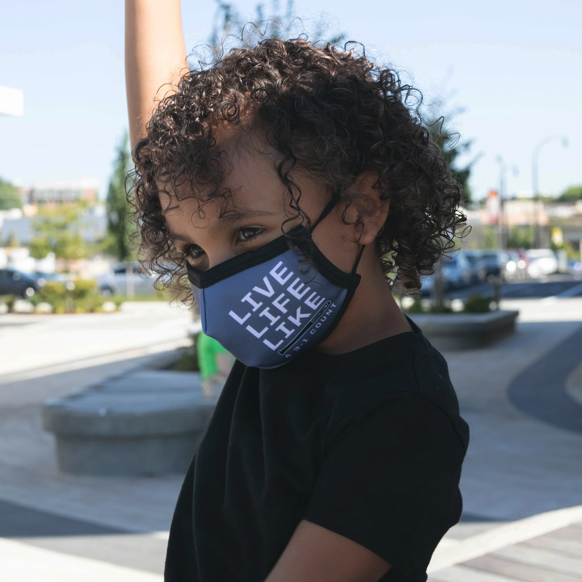 Live Life Fashion Mask - Youth