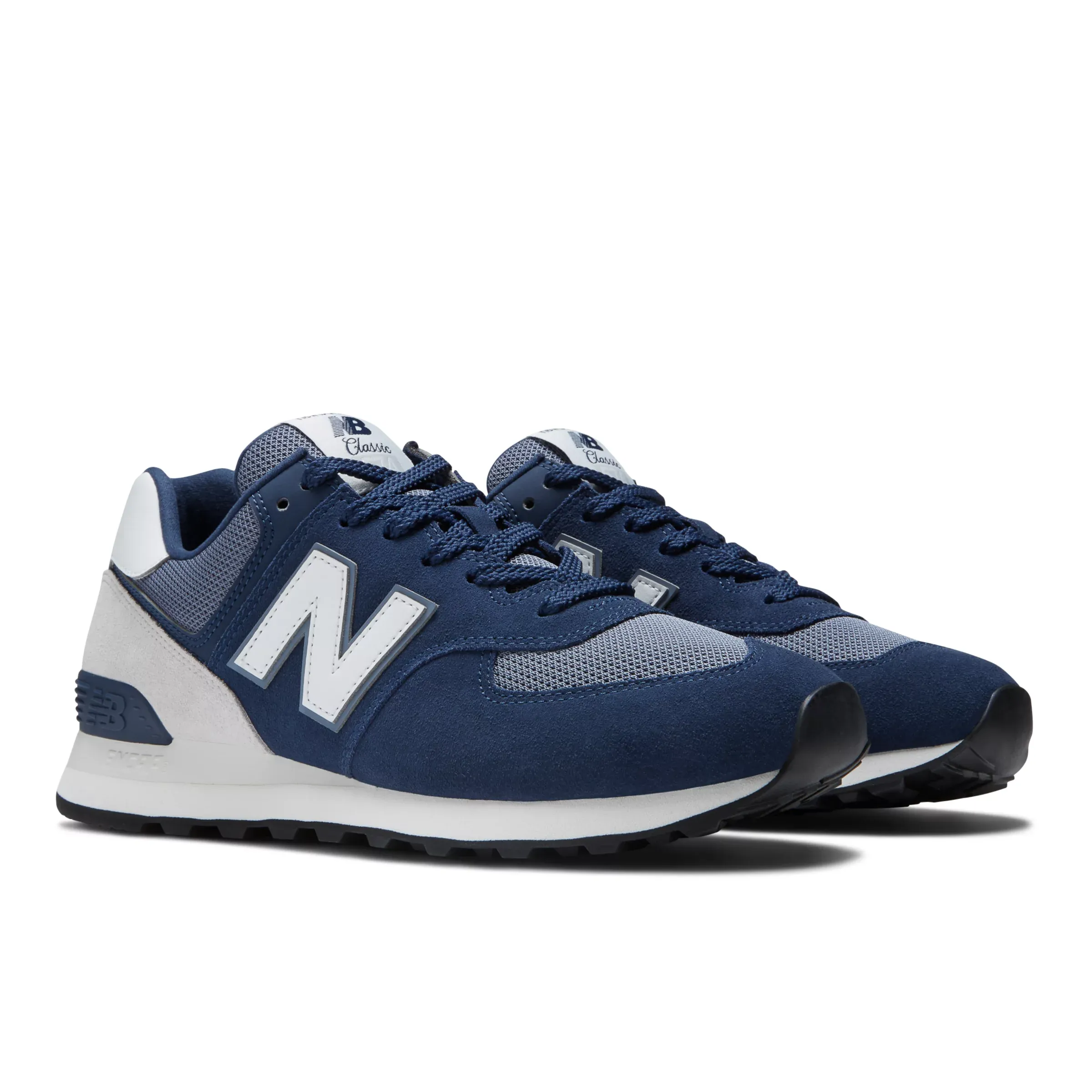 574 - Navy with White