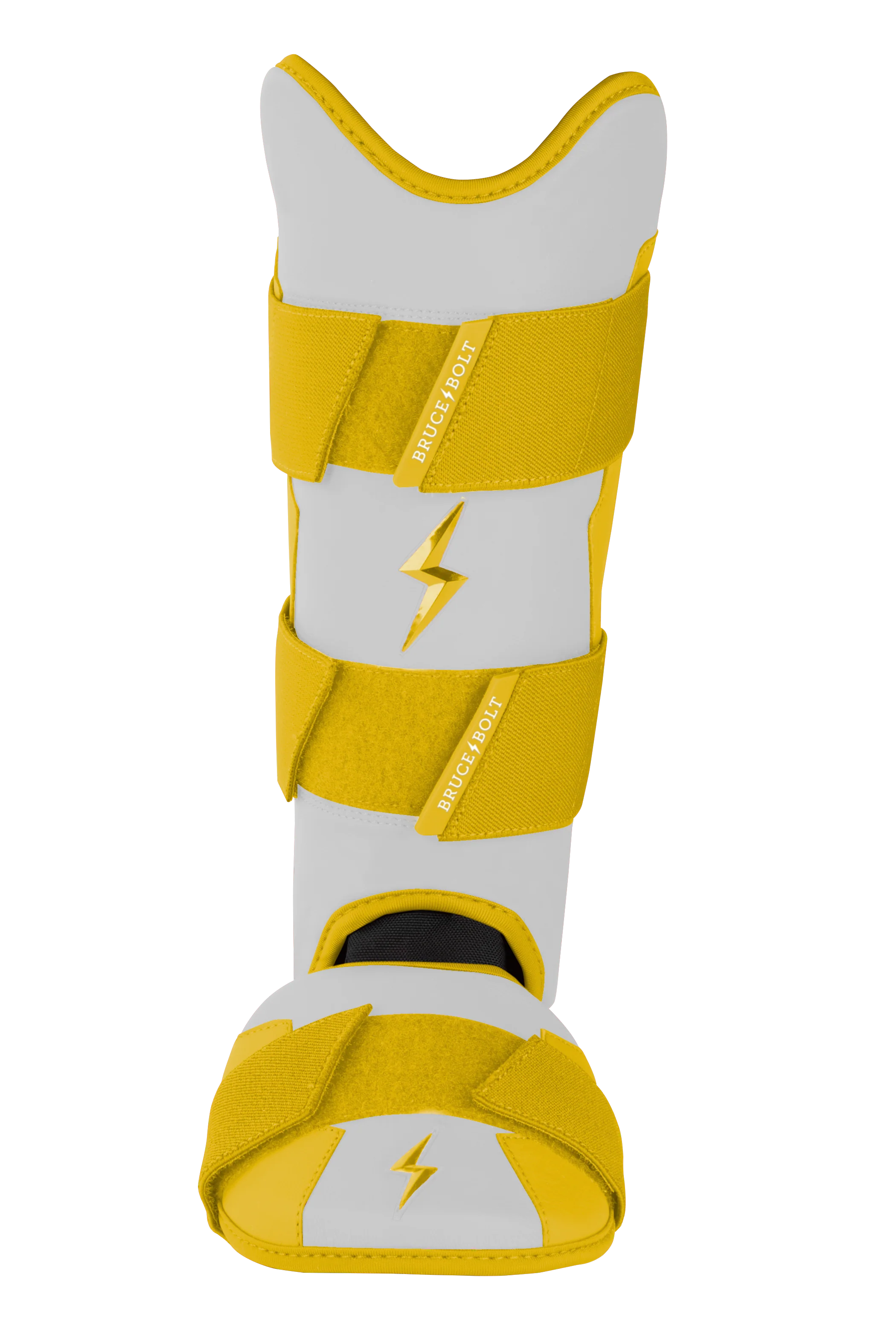 BRUCE BOLT Chrome Series Leg Guard - YELLOW