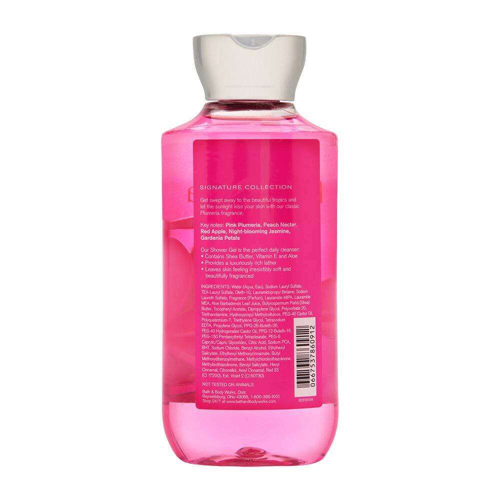 Bath & Body Works Plumeria Shower Gel, 10 Ounce
