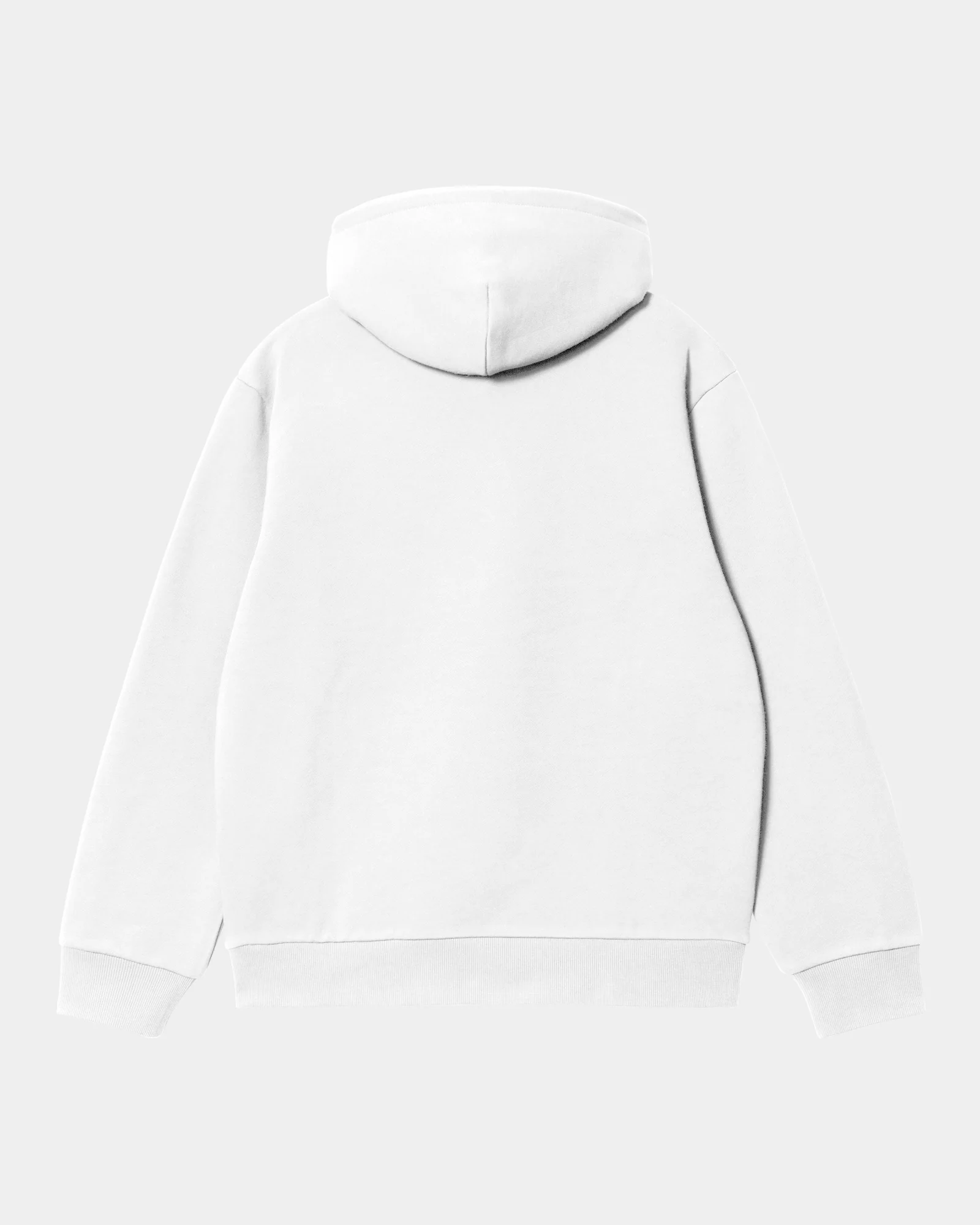 Hooded Carhartt Sweatshirt | White / Black