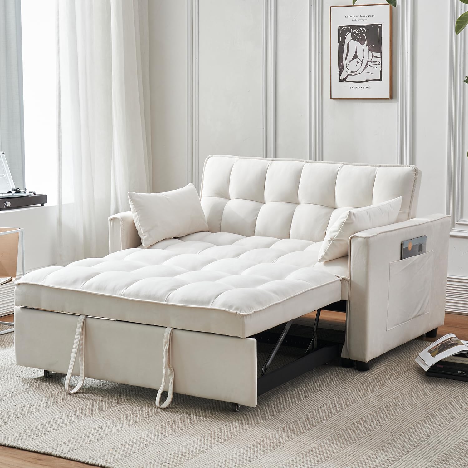 Hot style 💥💥3-in-1 Convertible Sleeper Sofa Bed