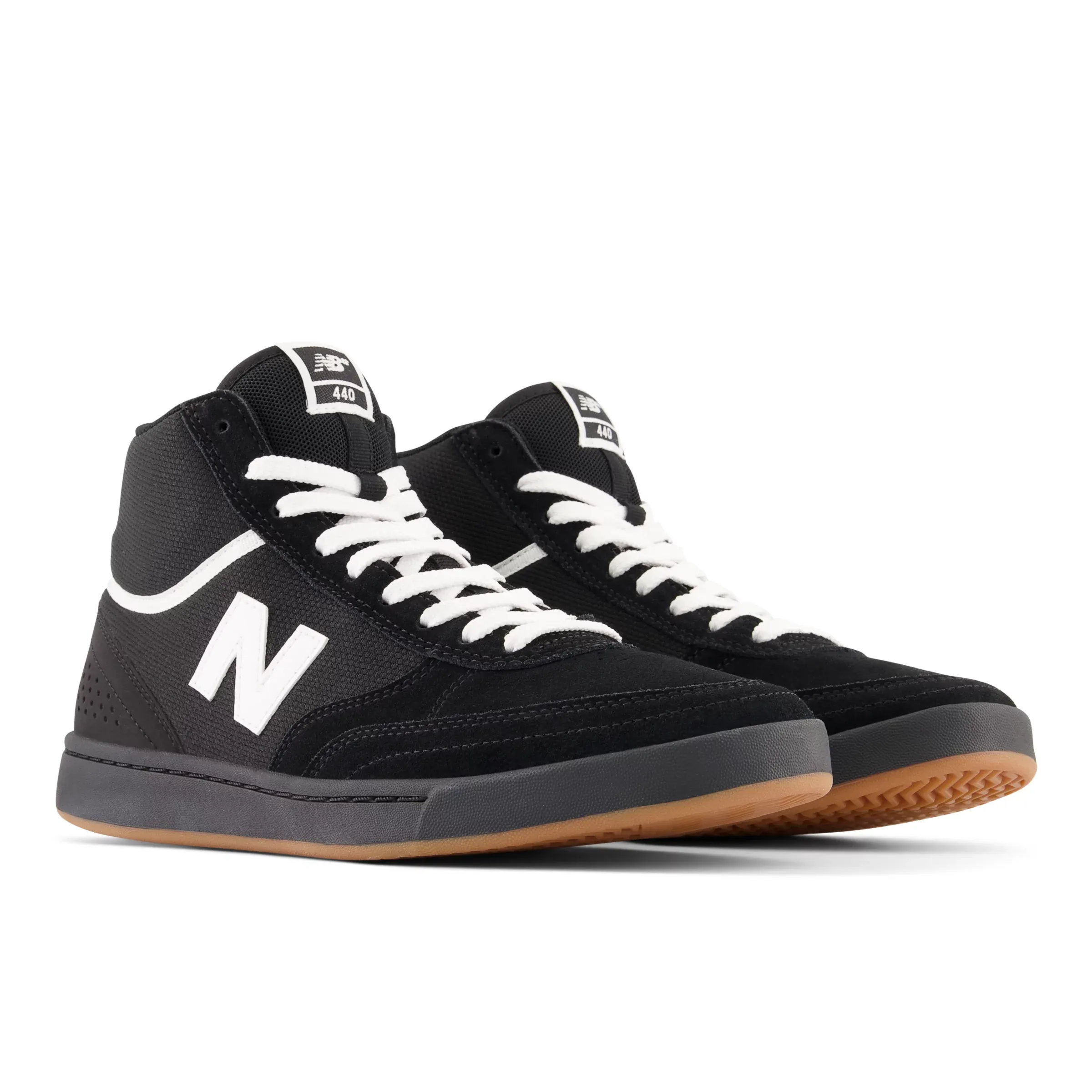 NB Numeric 440 High - Black with White