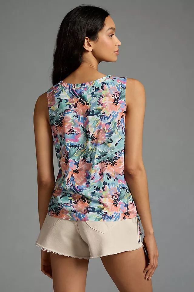 Cloth & Stone Ruched Side-Tie Tank NOVELTY