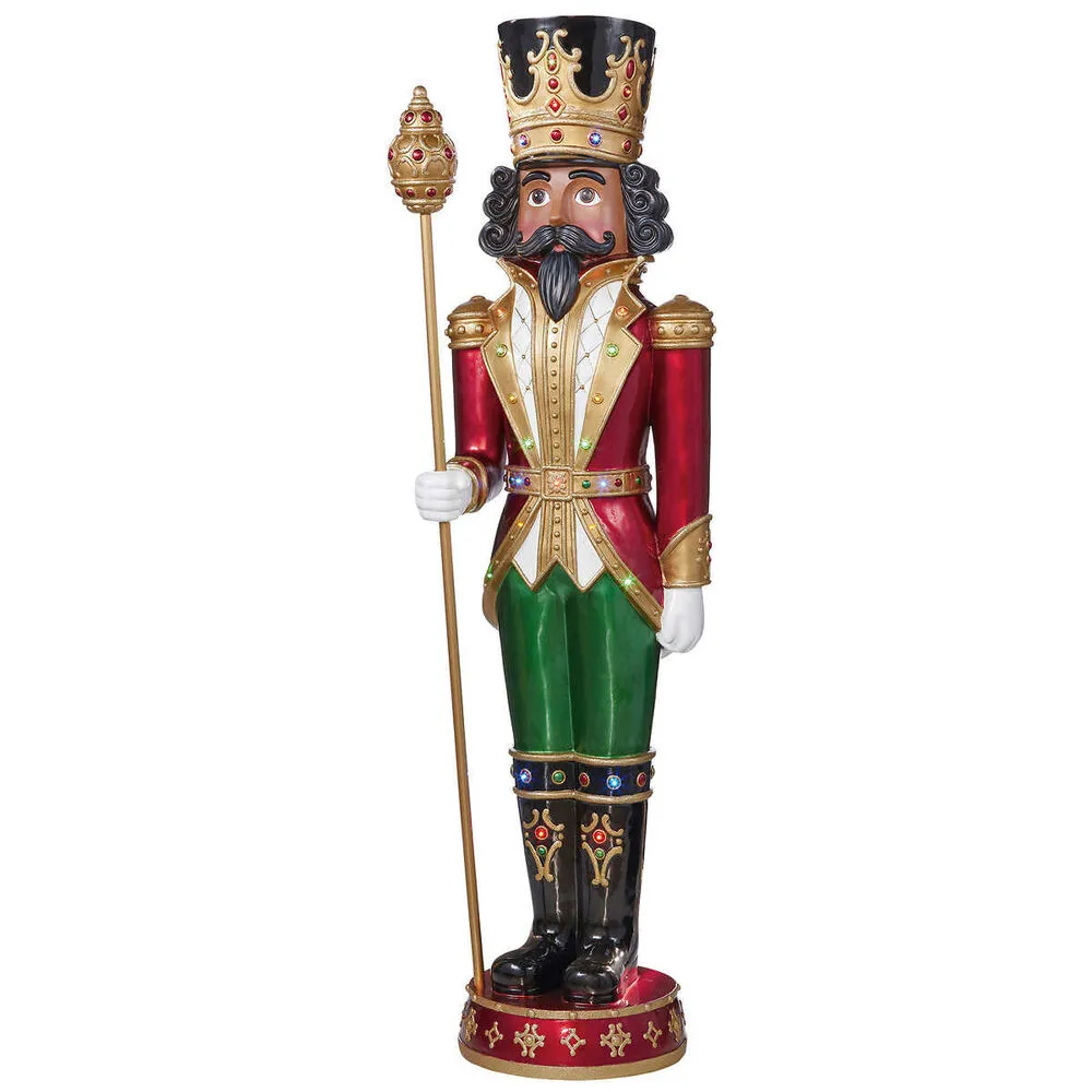 Life-Size LED Christmas Nutcracker, 60