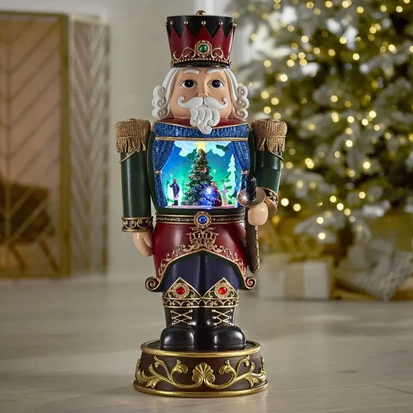 Christmas-the holiday vignette nutcracker
