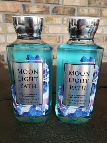 Bath and Body Works Moonlight Path Shower Gel Gift Sets 10 Oz 2 Pack (Moonlight Path)