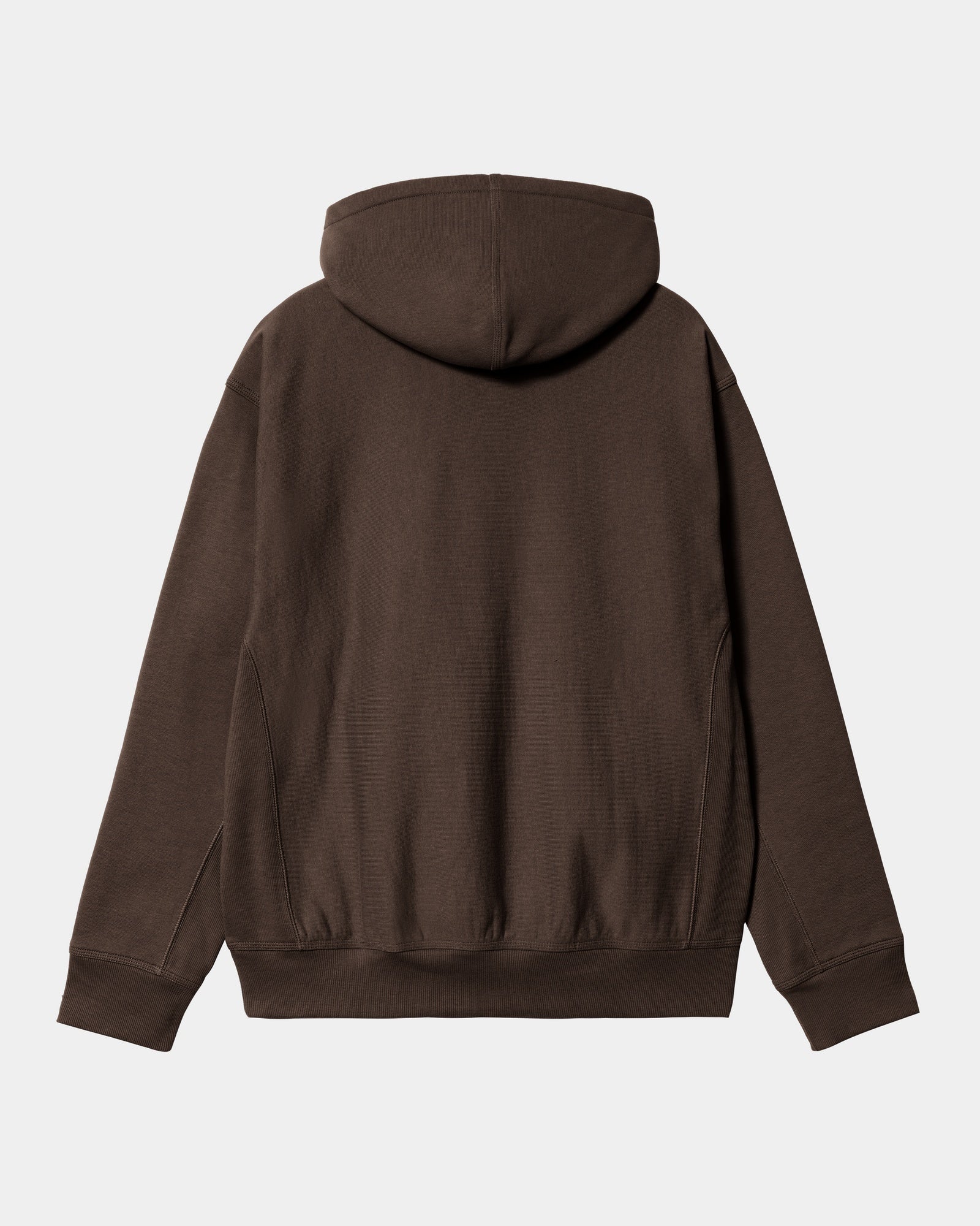 Hooded American Script Sweatshirt | Tobacco