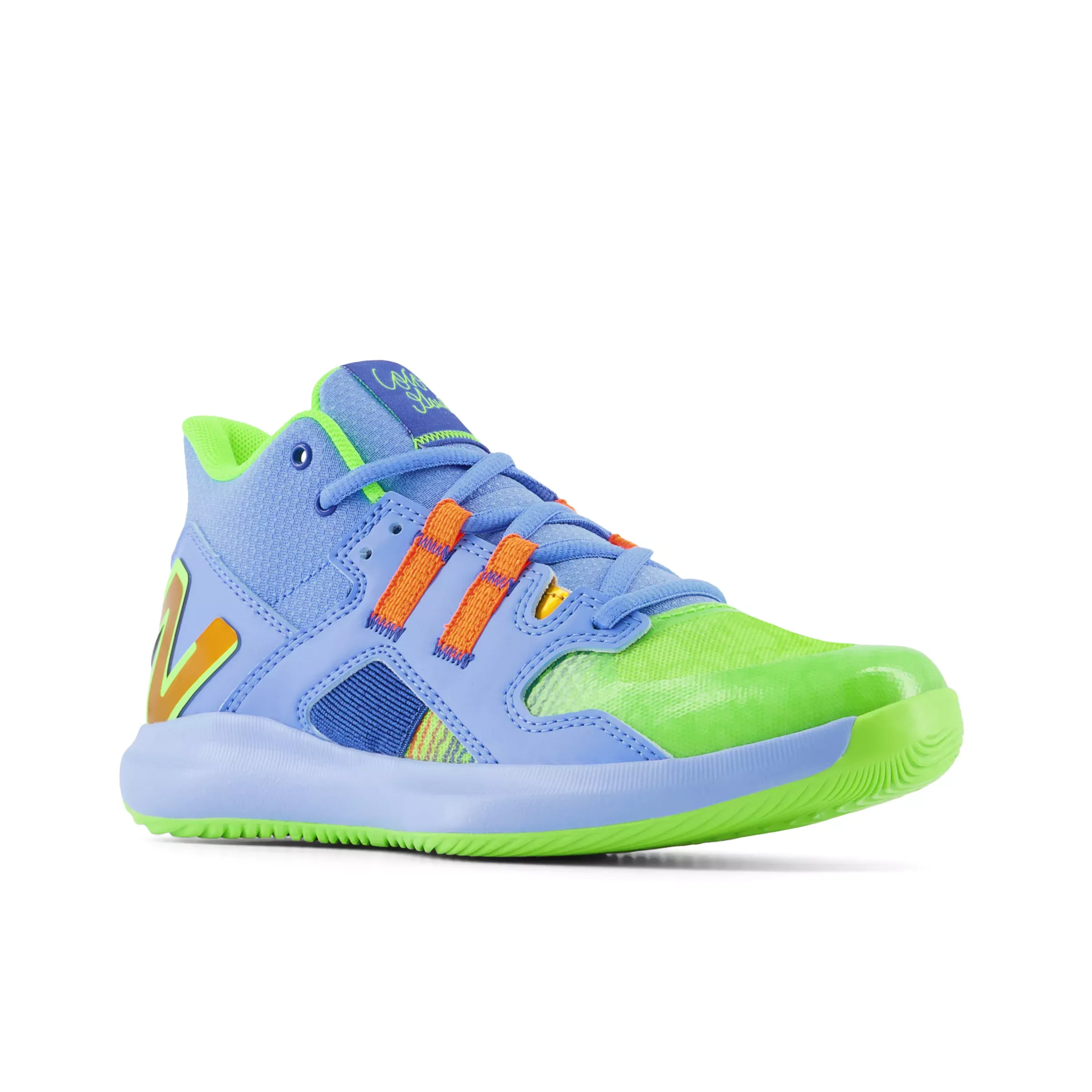 Kid's Coco CG1 - Blue with Green and Orange Rust