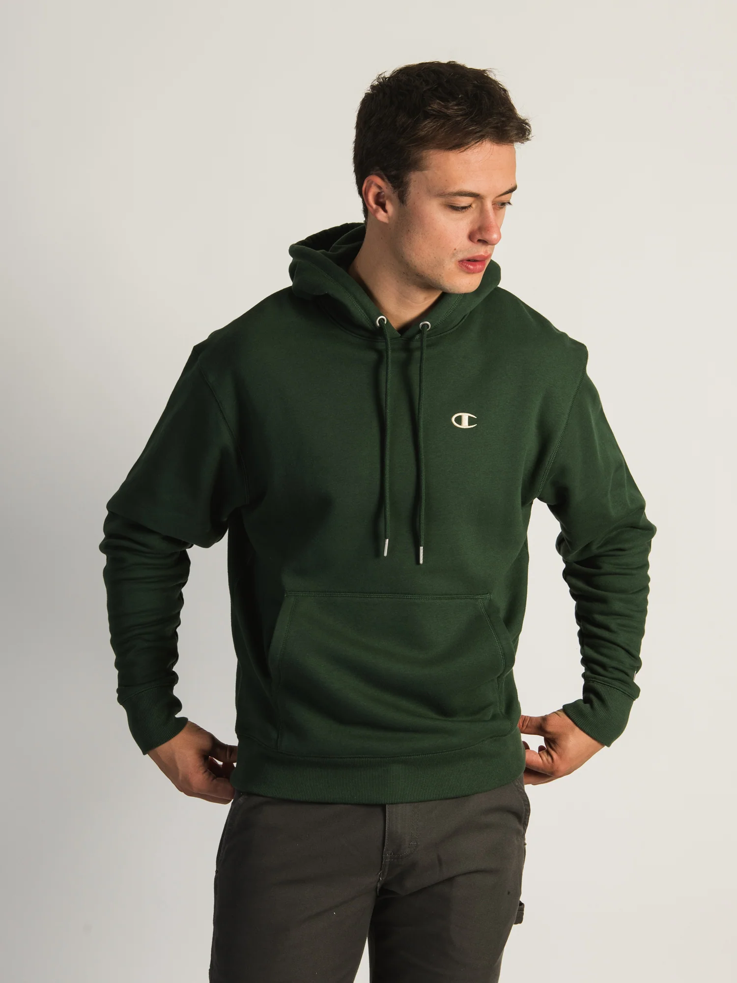 CHAMPION CLASSIC FLEECE PULL OVER HOODIE