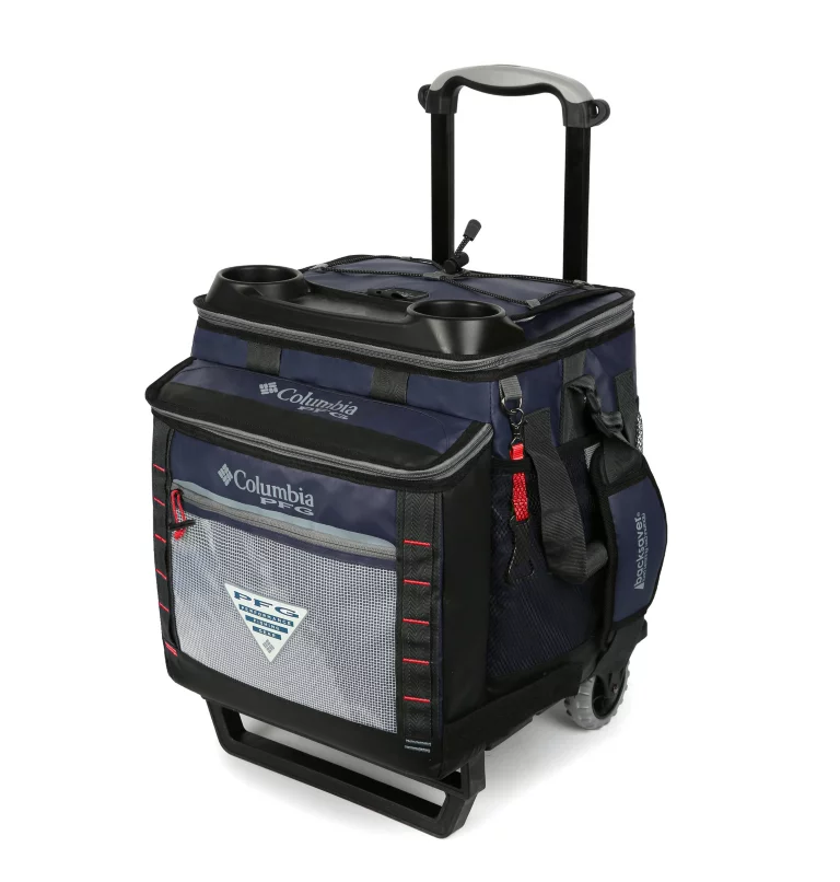 Columbia PFG Big Katuna Rolling Cooler - 60-Can Capacity