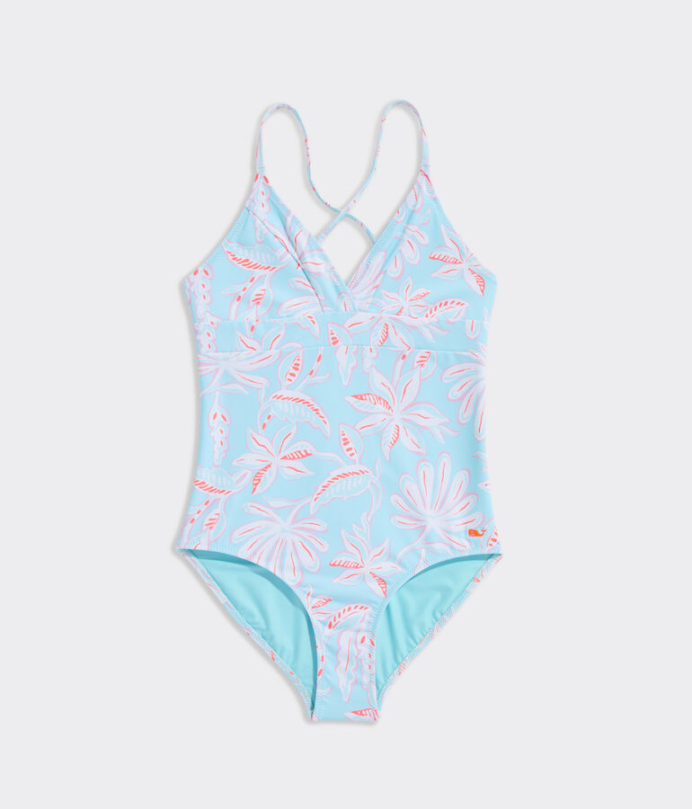 Girls' Printed Sconset One-Piece