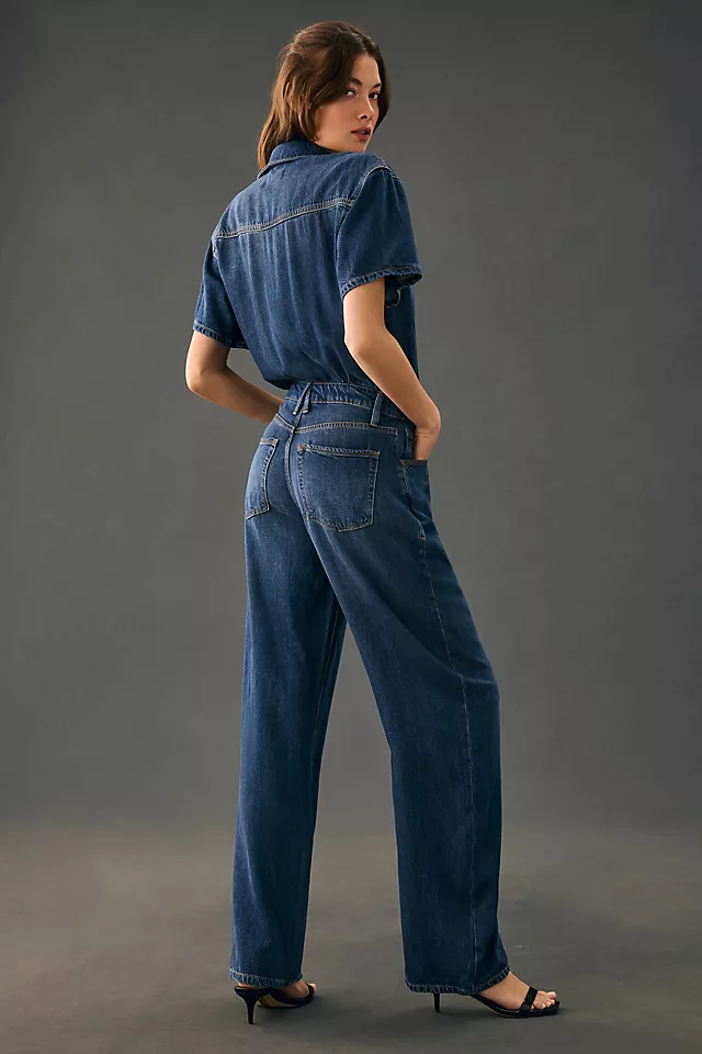 Good American Weightless Jumpsuit DENIM DARK