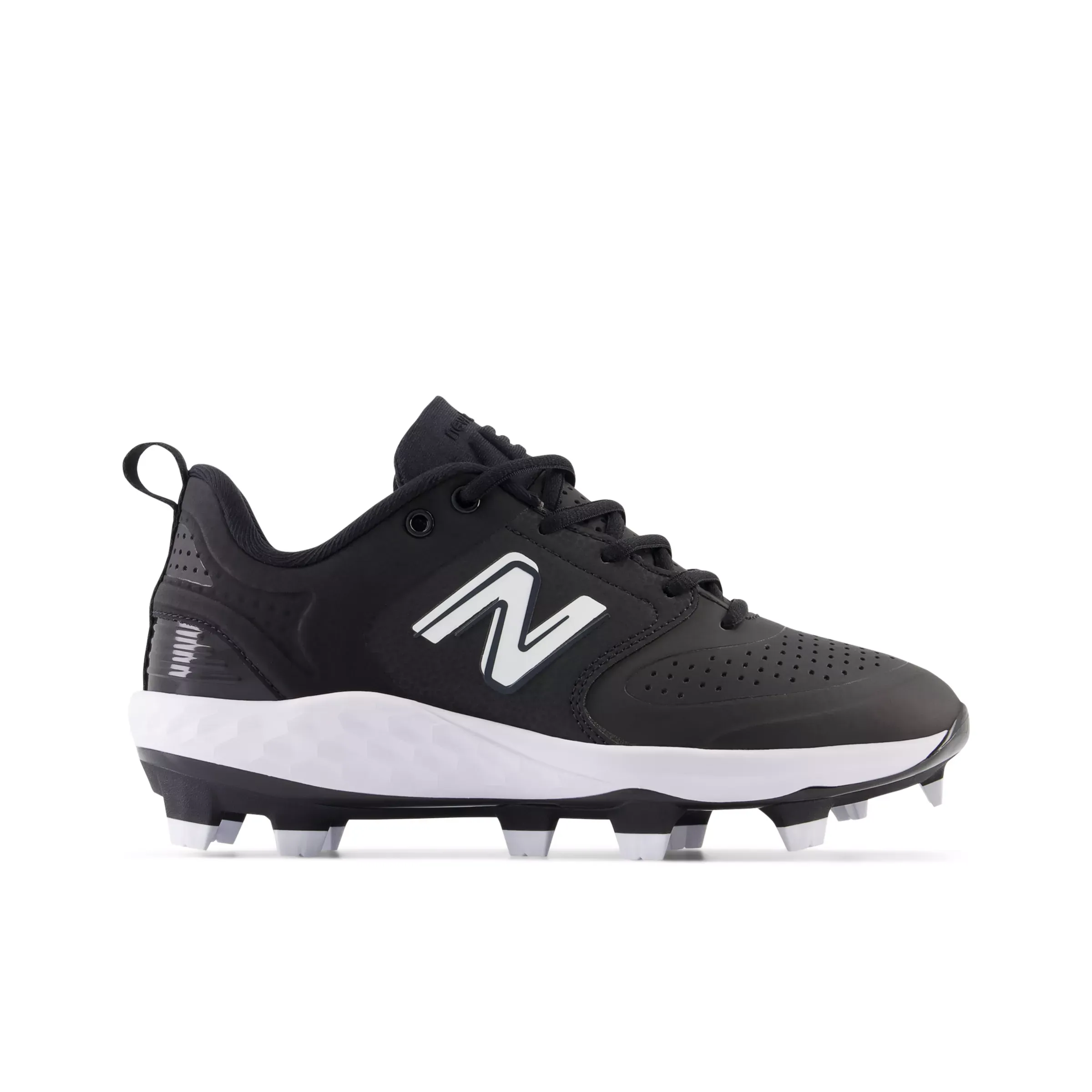 Fresh Foam Velo v3 Molded Synthetics - Black with White