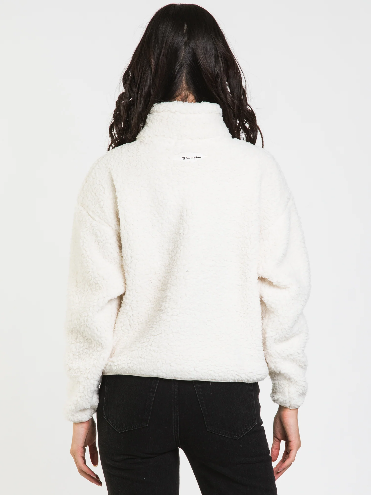 CHAMPION SHERPA 1/4 ZIP SCRIPT JACKET