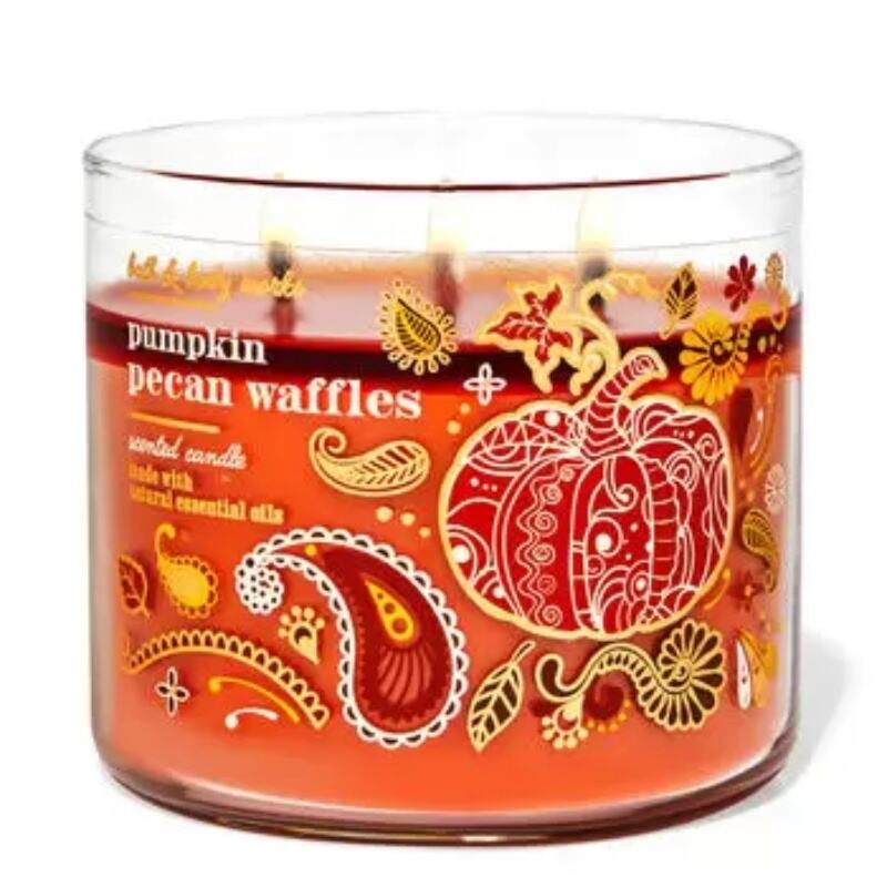 Pumpkin Pecan Waffles 3-Wick Candle