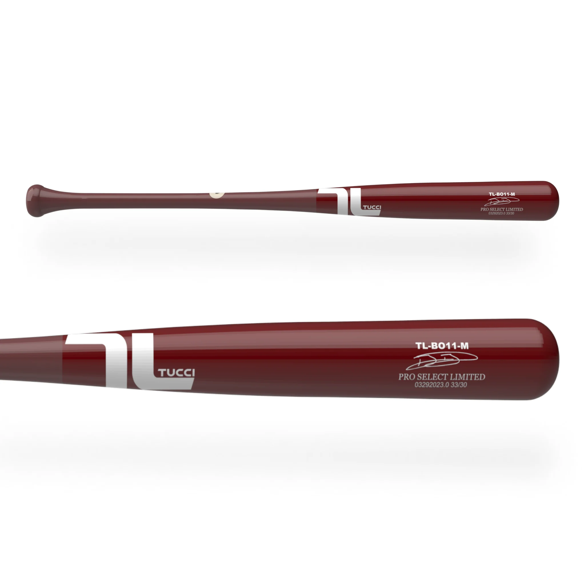 BO BICHETTE SIGNATURE MODEL PRO SELECT LIMITED WOOD BAT �C WINE