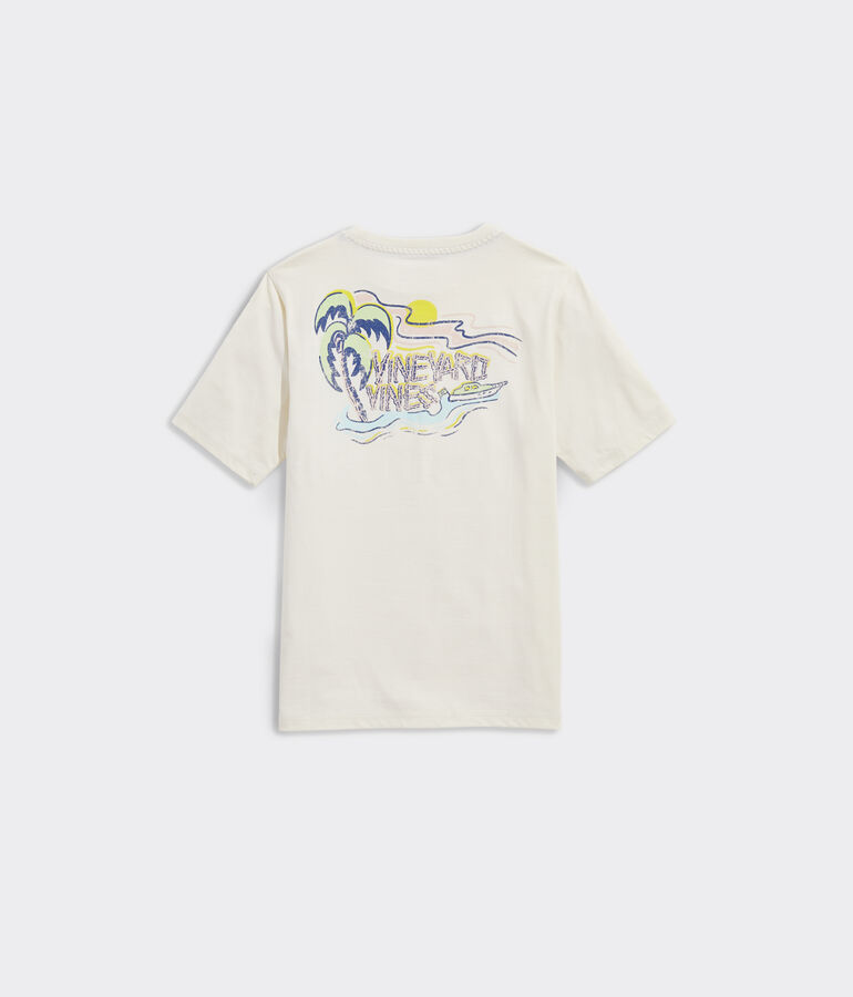 Boys' Bamboo Vines Short-Sleeve Dunes Tee