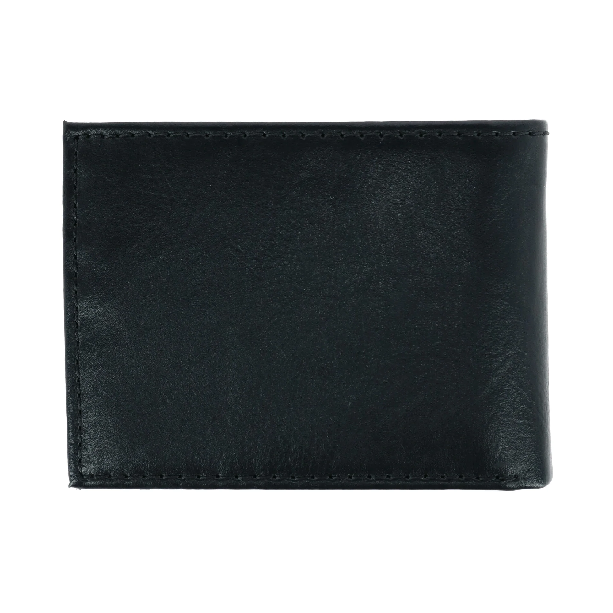 Men's Leather RFID Bifold Wallet with Exterior Pocket