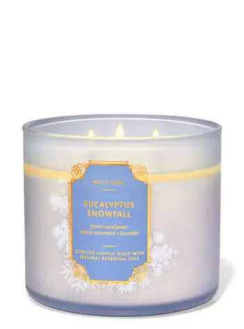 Eucalyptus Snowfall 3-Wick Candle