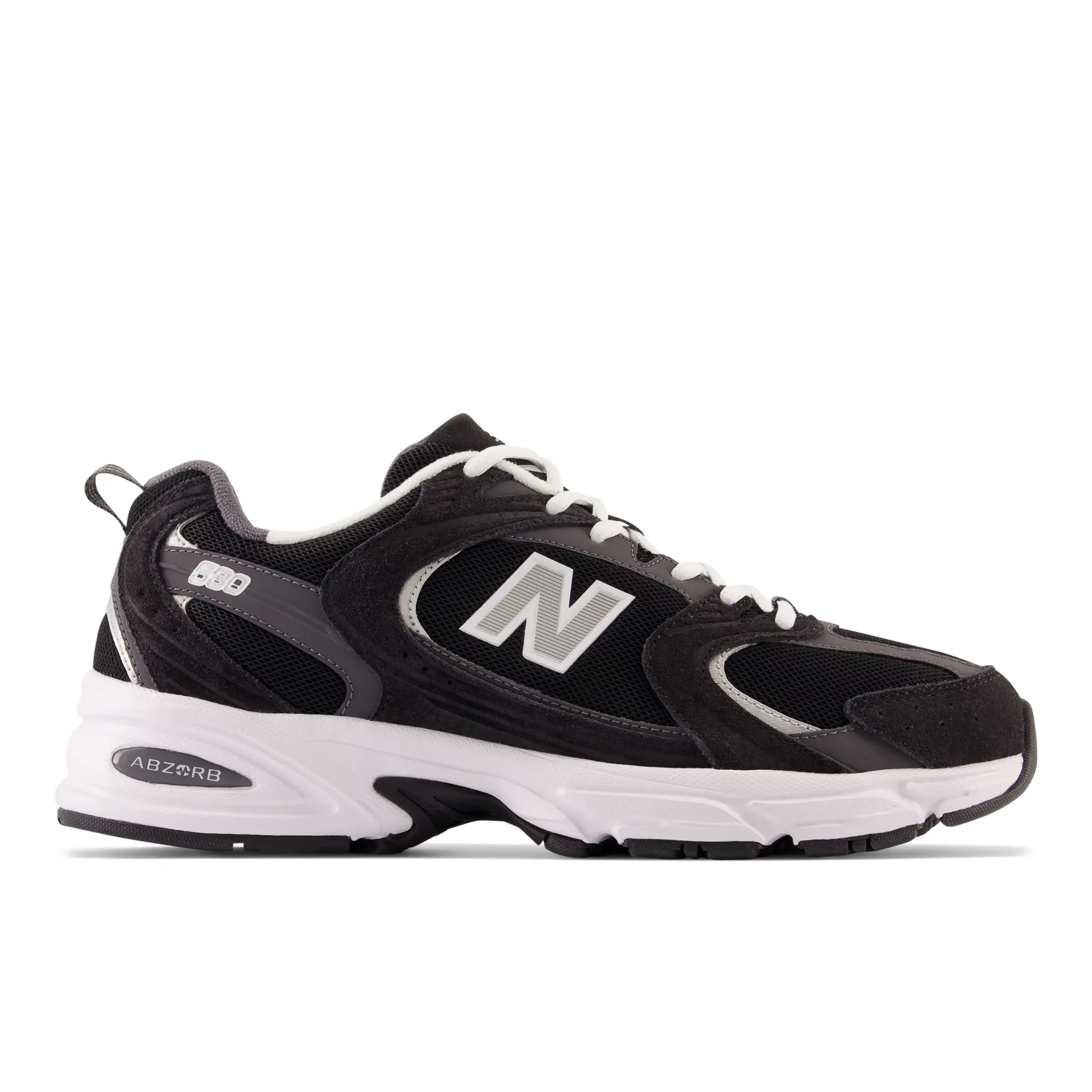 530 - Black with Magnet and Silver Metallic