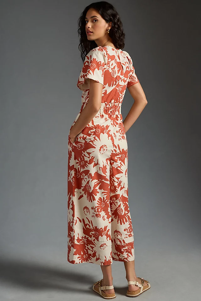 The Somerset Jumpsuit DARK ORANGE