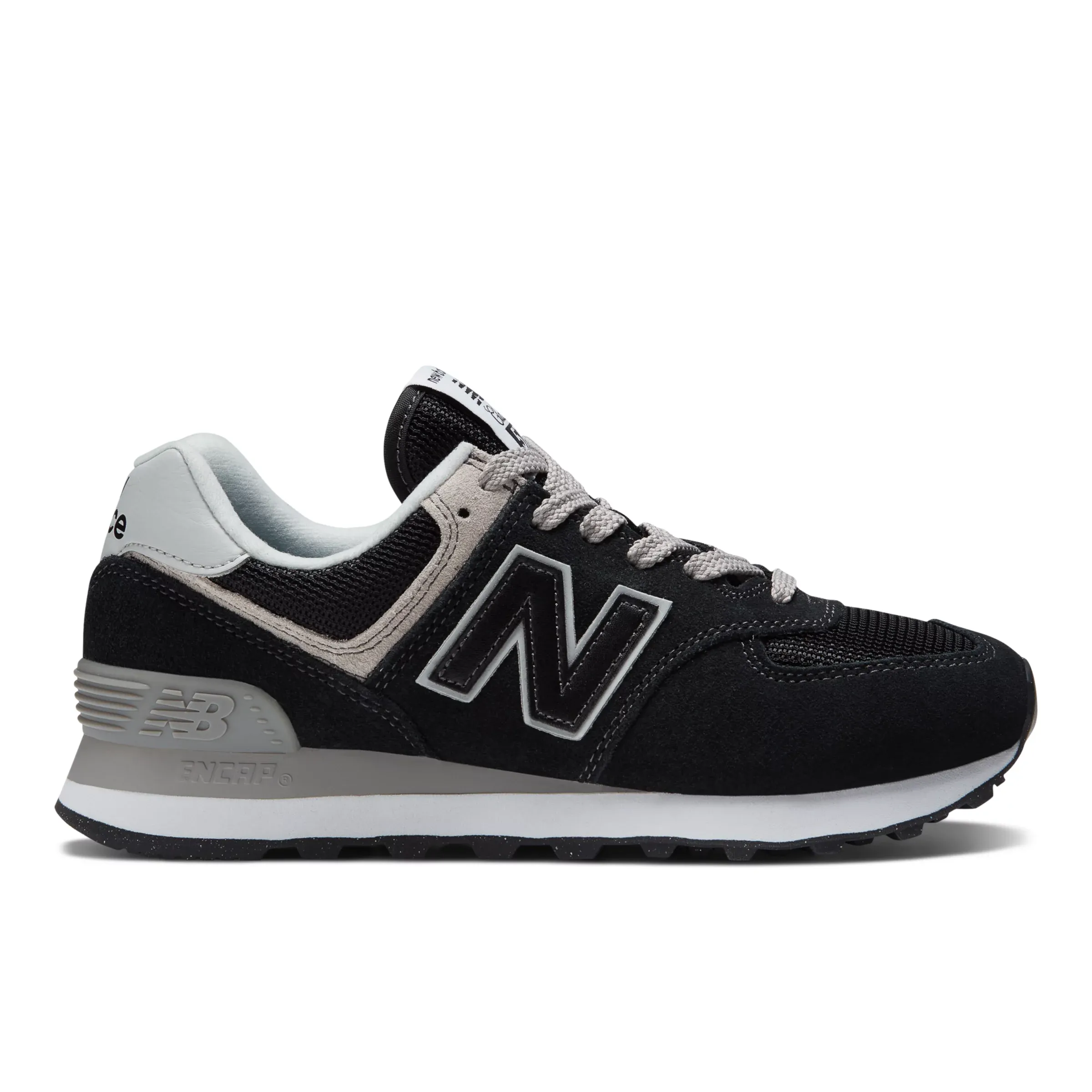 574 Core - Black with White