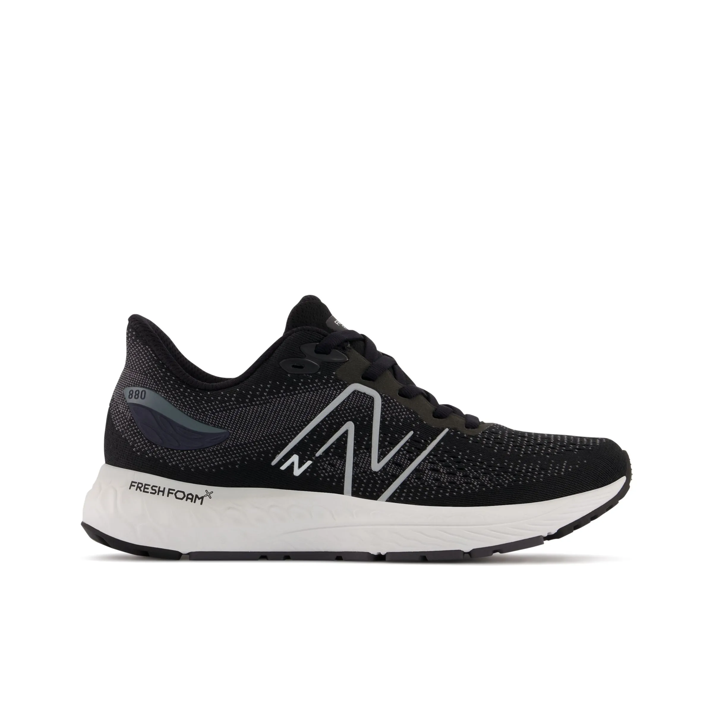 Fresh Foam X 880v12 - Black with Spring Tide and Ocean Grey