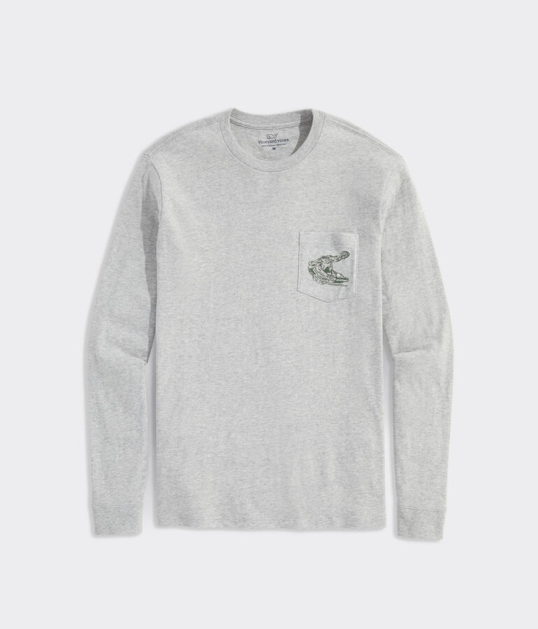 Golf Bite Long-Sleeve Pocket Tee