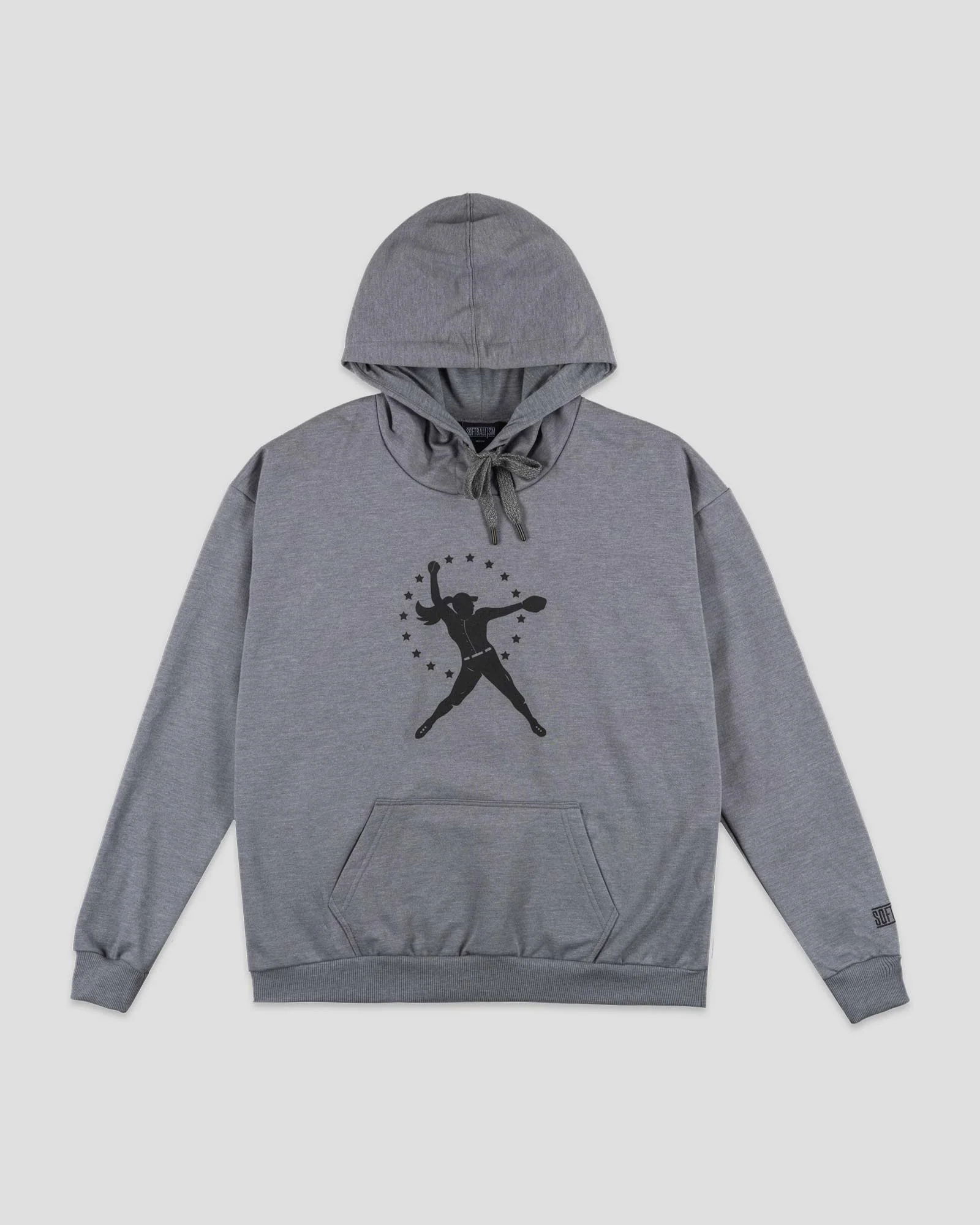 Softballism Star Girl Women's Hoodie