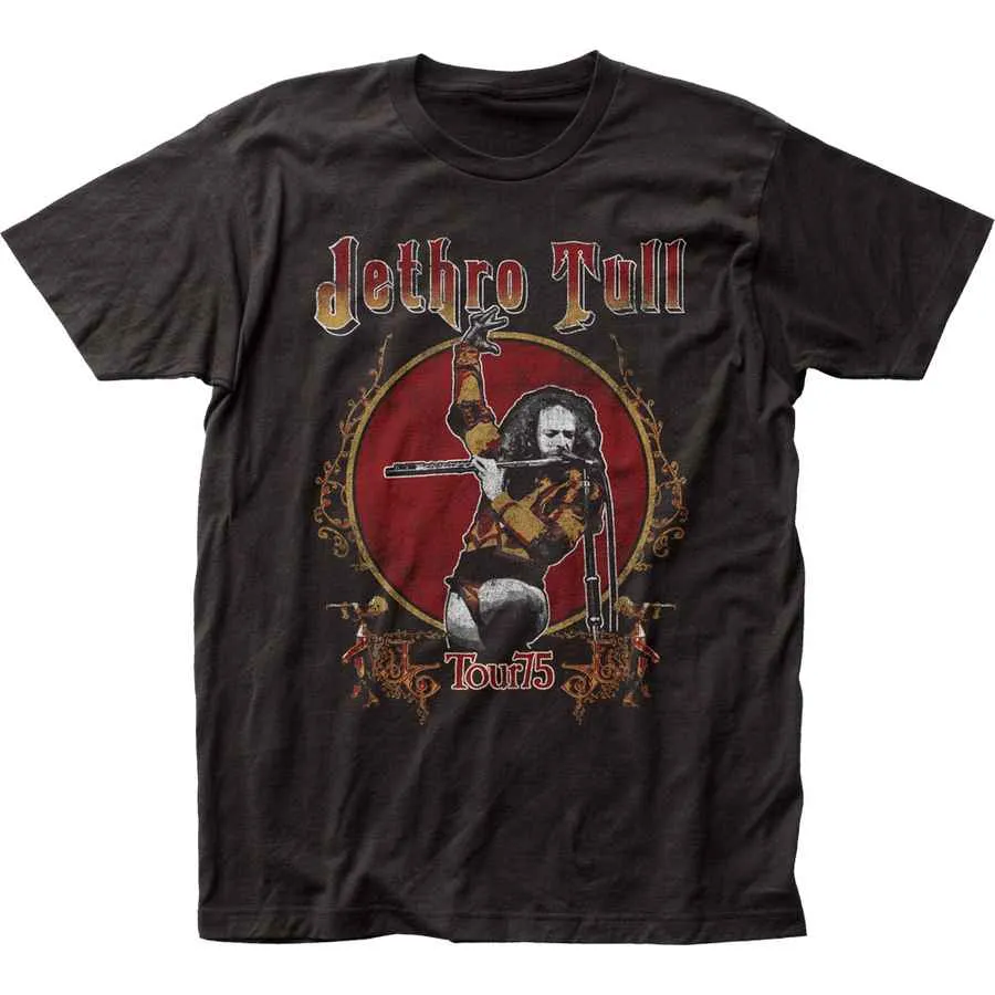 JETHRO TULL Powerful T-Shirt, US Tour '75
