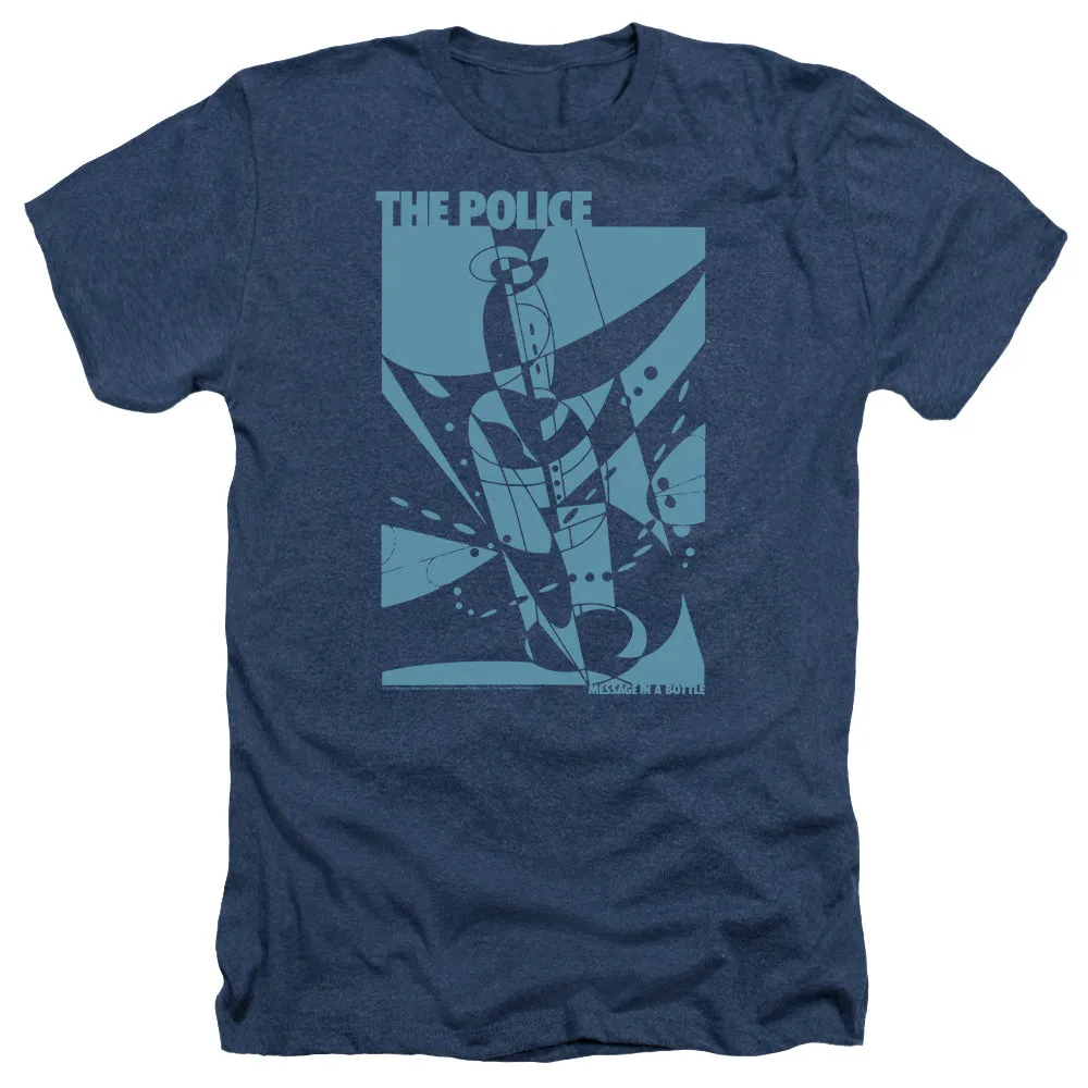 THE POLICE Deluxe T-Shirt, Message In A Bottle