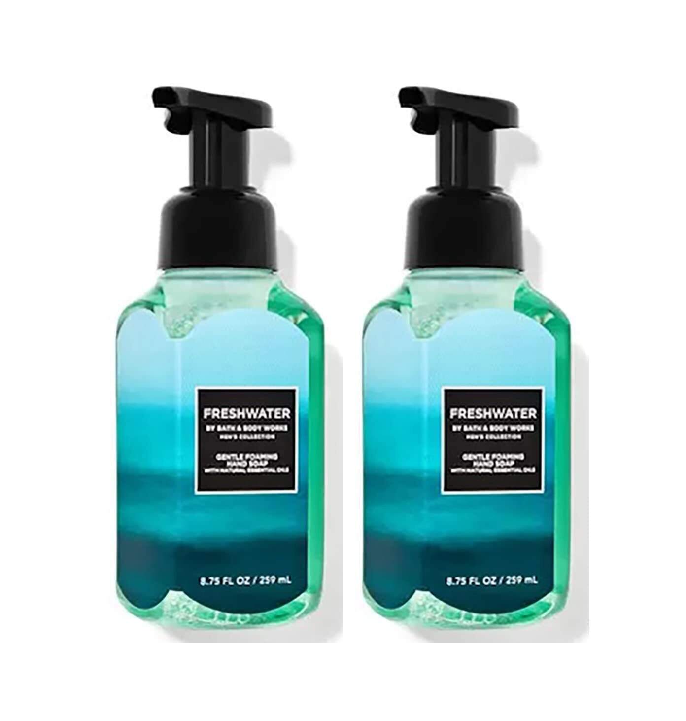 Bath and Body Works Strawberry Pound Cake Gentle Foaming Hand Soap, 2-Pack 8.75 Ounce (Strawberry Pound Cake)