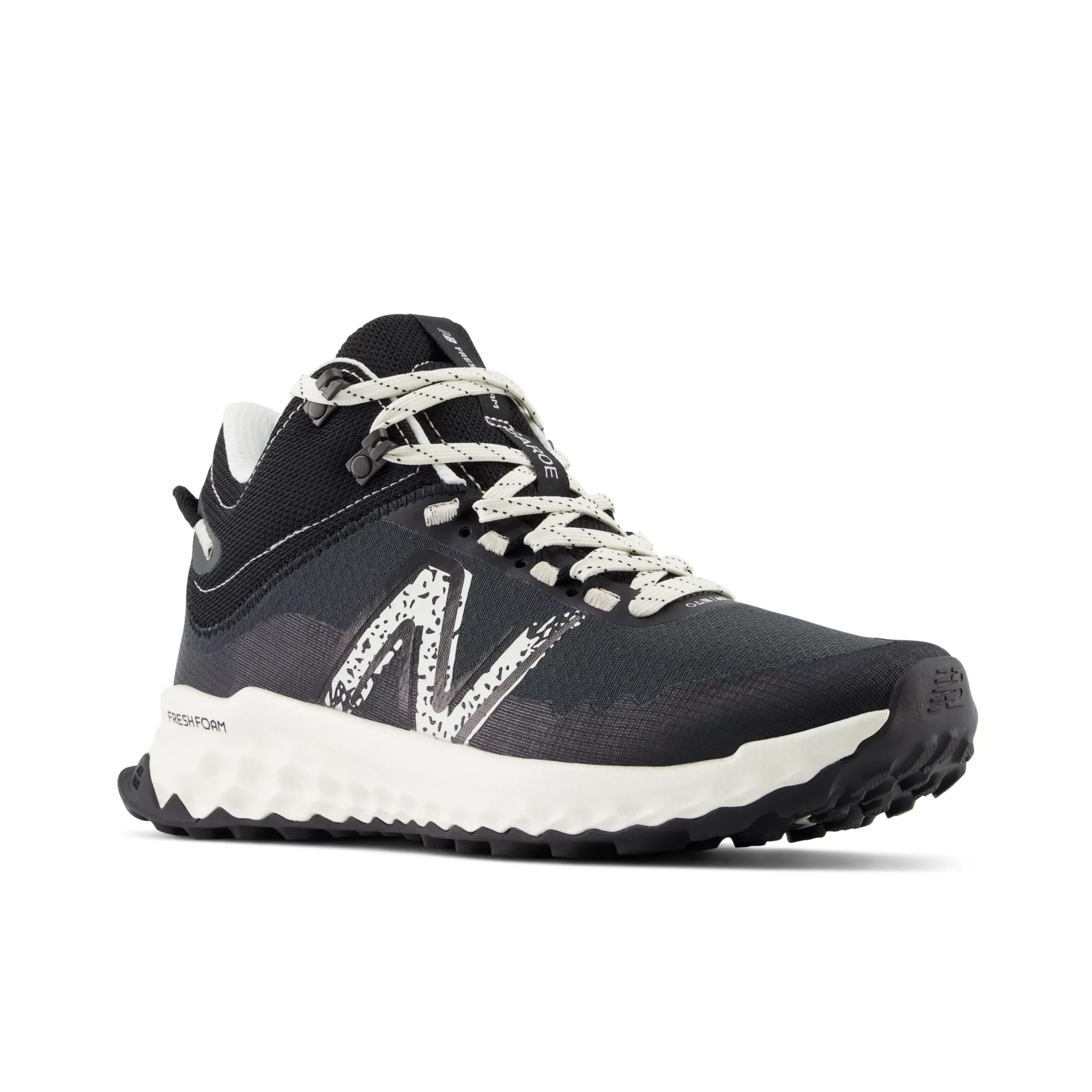 Fresh Foam Garoé Midcut - Blacktop with Sea Salt and Black