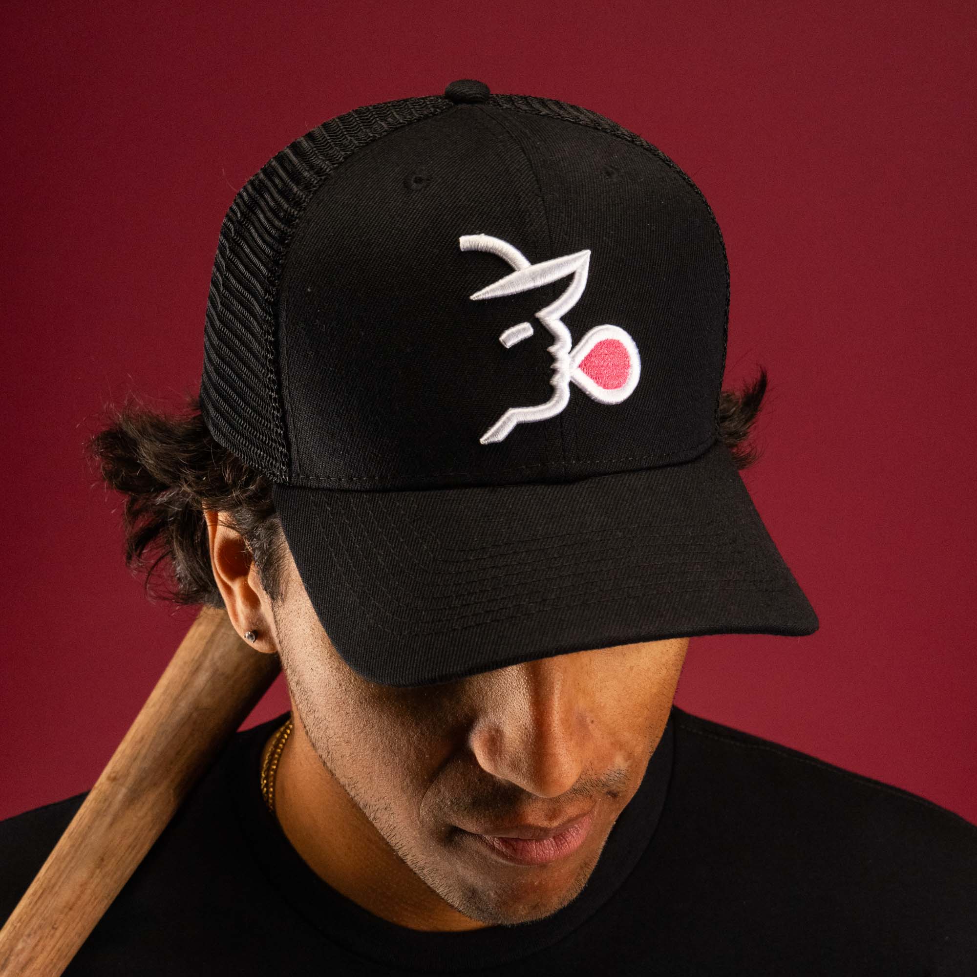 Bubblegum Ballplayer Trucker Cap