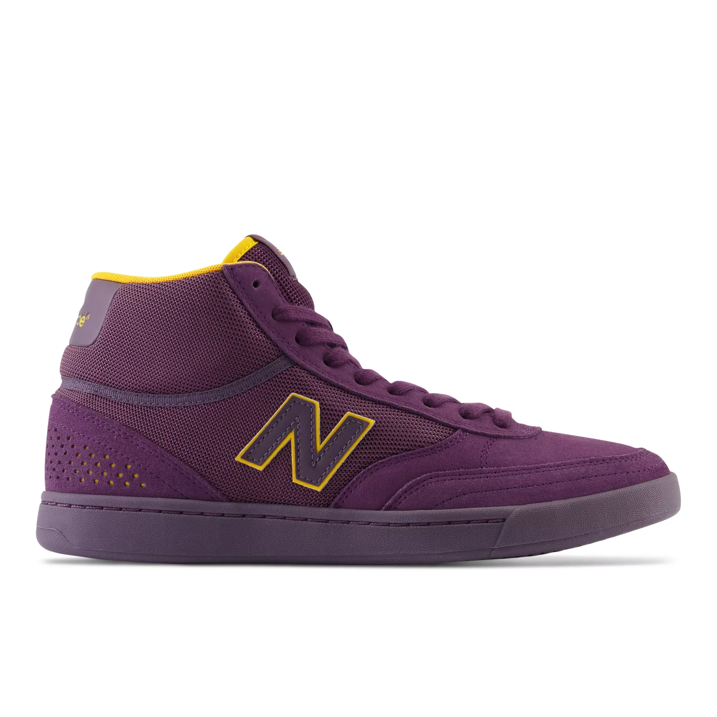 NB Numeric 440 High - Purple with Yellow