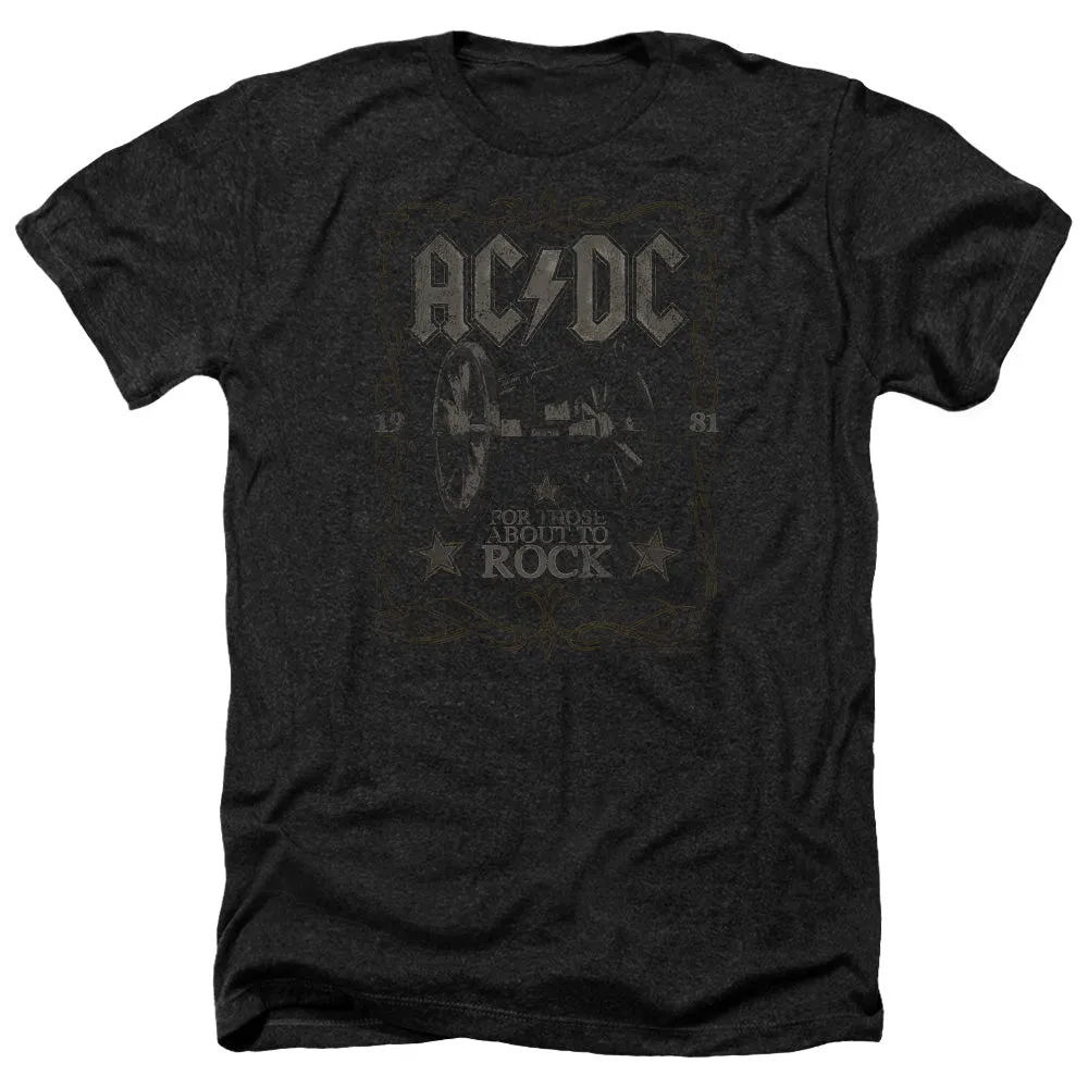 AC/DC Deluxe T-Shirt, For Those About To Rock