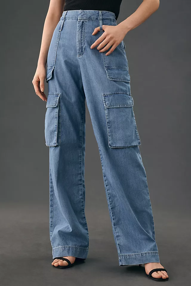 Frame High-Rise Cargo Jeans RHYTHM