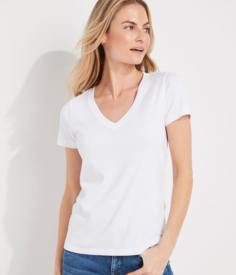 Simple V-Neck Tee
