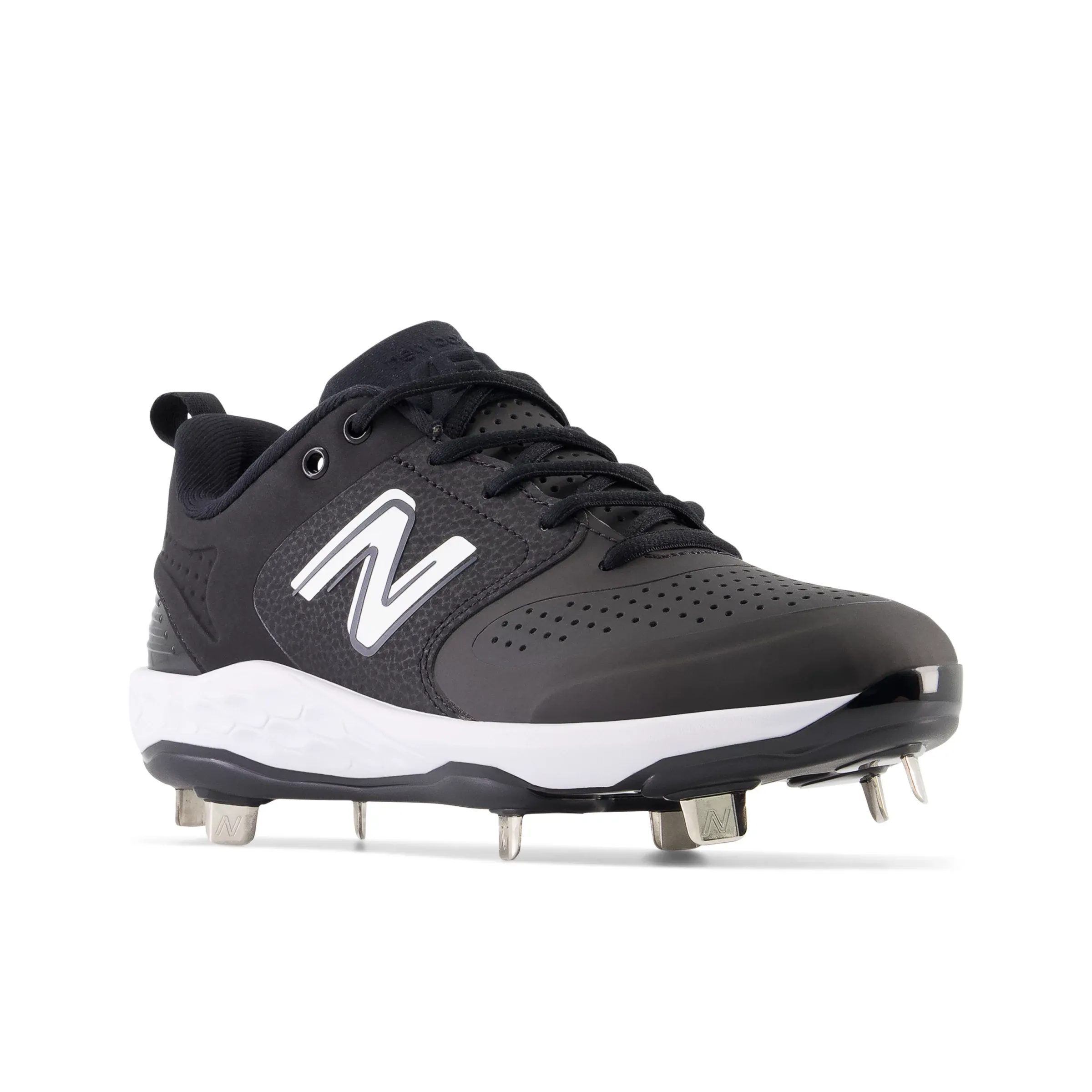 Fresh Foam X Velo v3 Metal Synthetics - Black with White