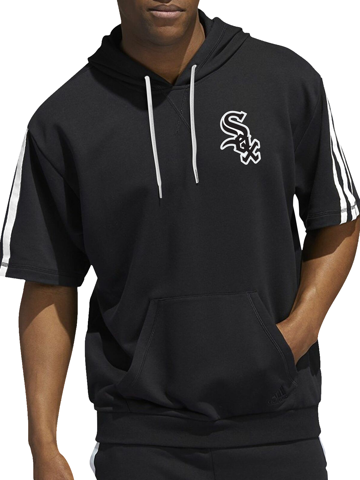 Chicago White Sox Short Sleeve Hooded Sweatshirt