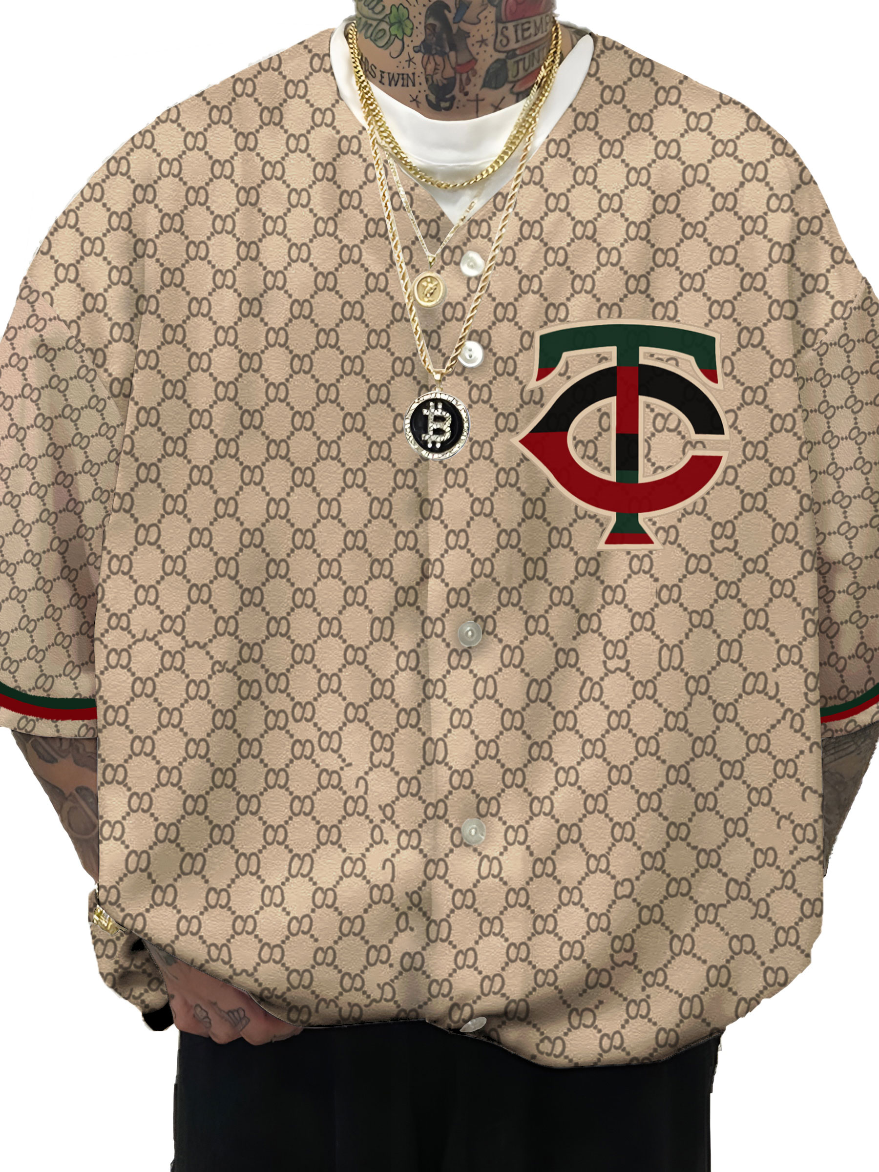 Minnesota Twins MLB Men's Fashion Short Sleeve Jersey