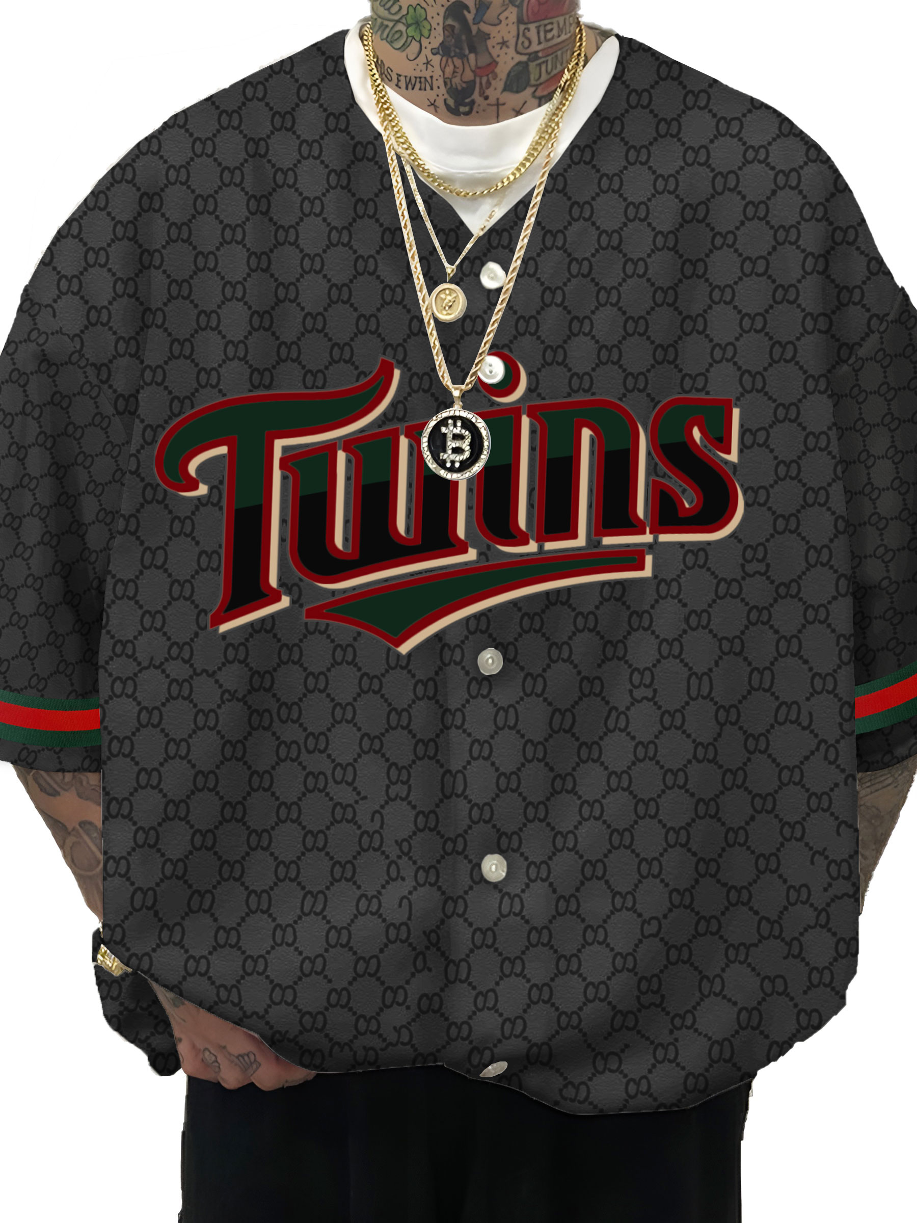 Minnesota Twins MLB Men's Fashion Short Sleeve Jersey