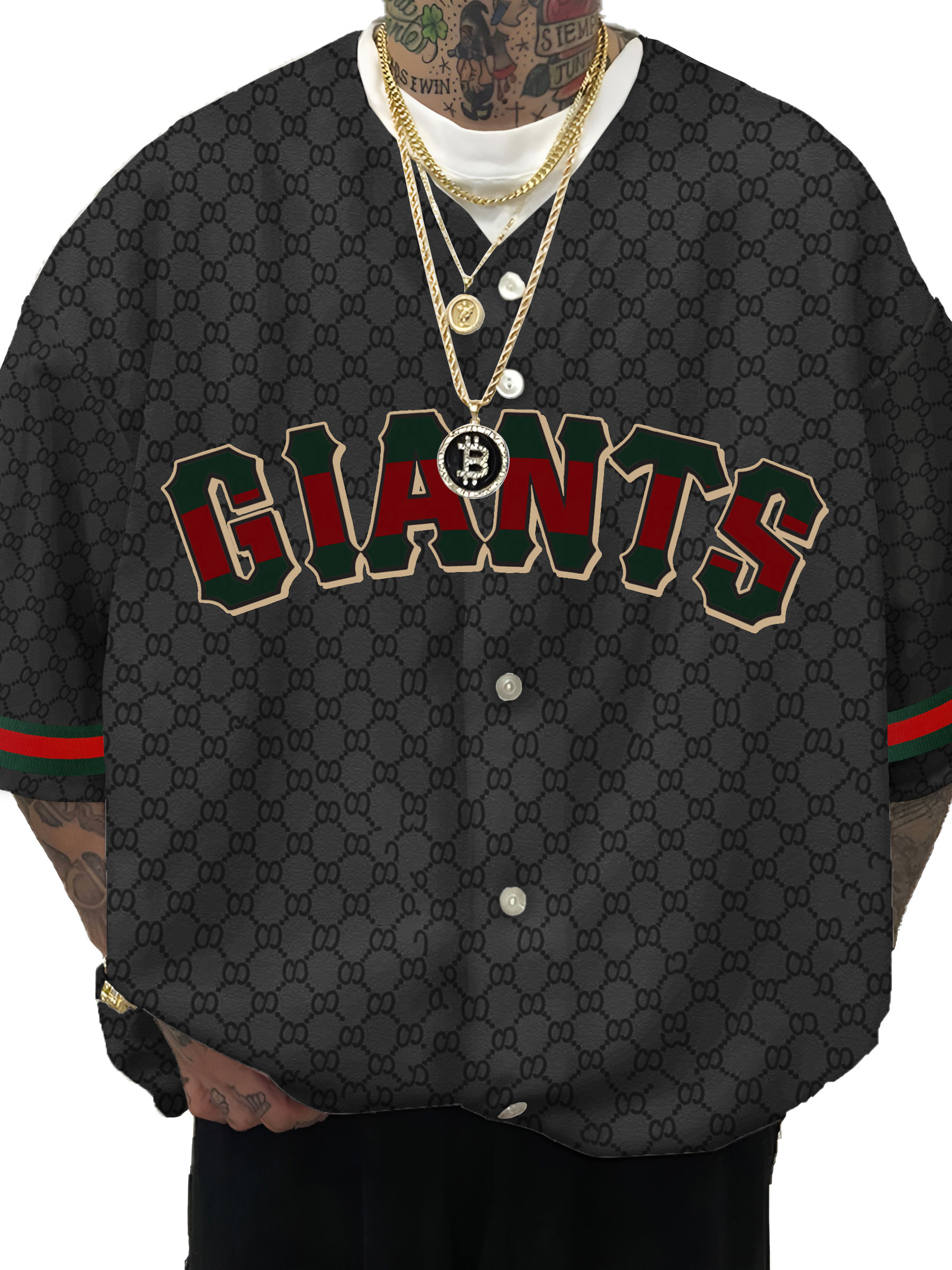 San Francisco Giants MLB Men's Fashion Short Sleeve Jersey