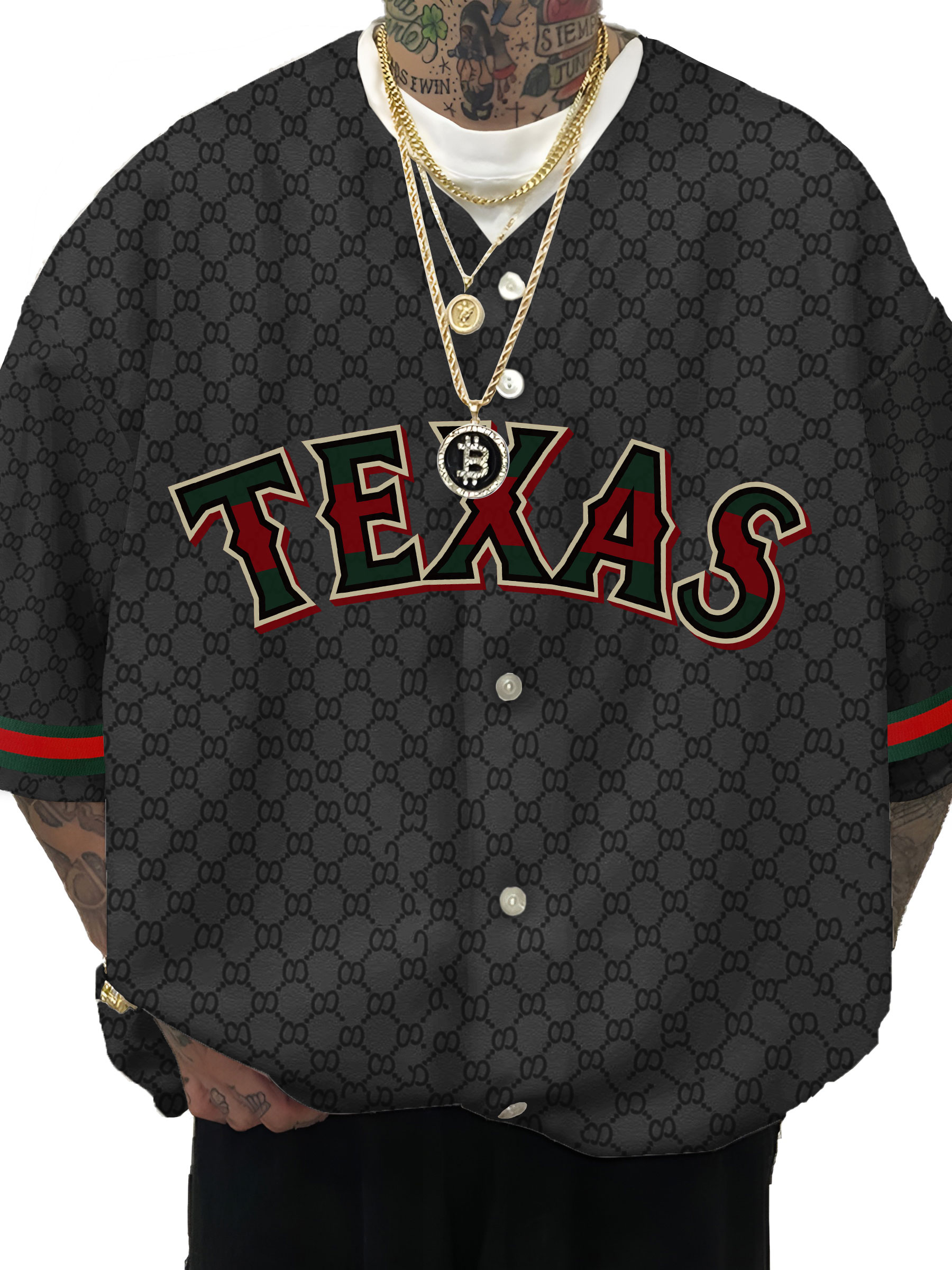 Texas Rangers MLB Men's Fashion Short Sleeve Jersey