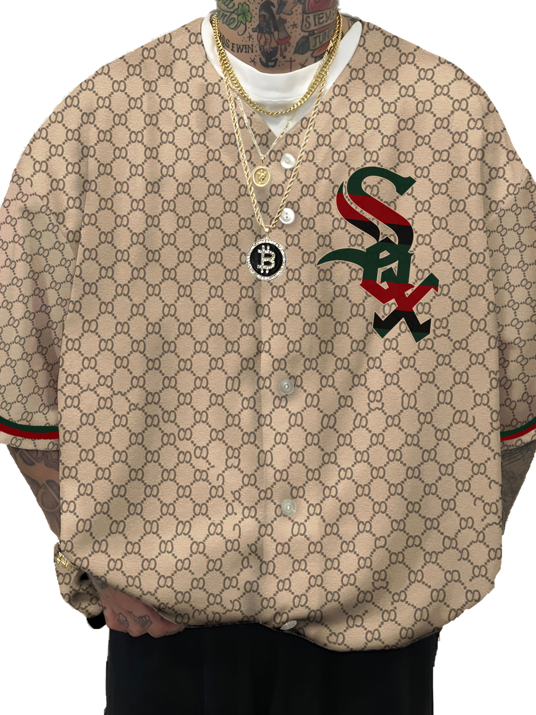 Chicago White Sox MLB Men's Fashion Short Sleeve Jersey