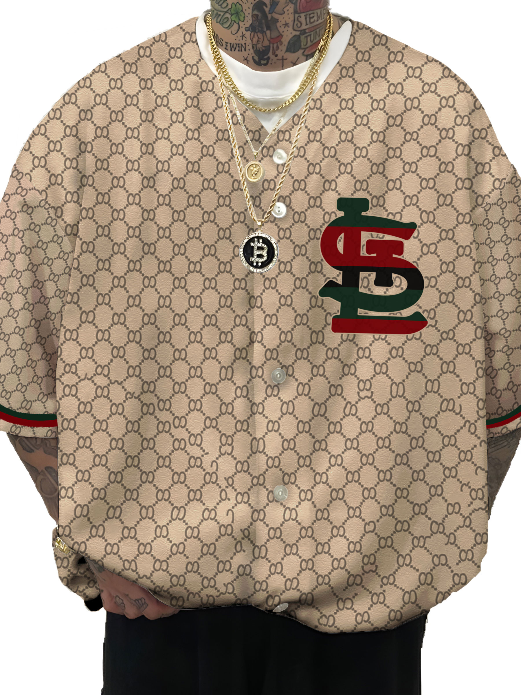 St. Louis Cardinals MLB Men's Fashion Short Sleeve Jersey