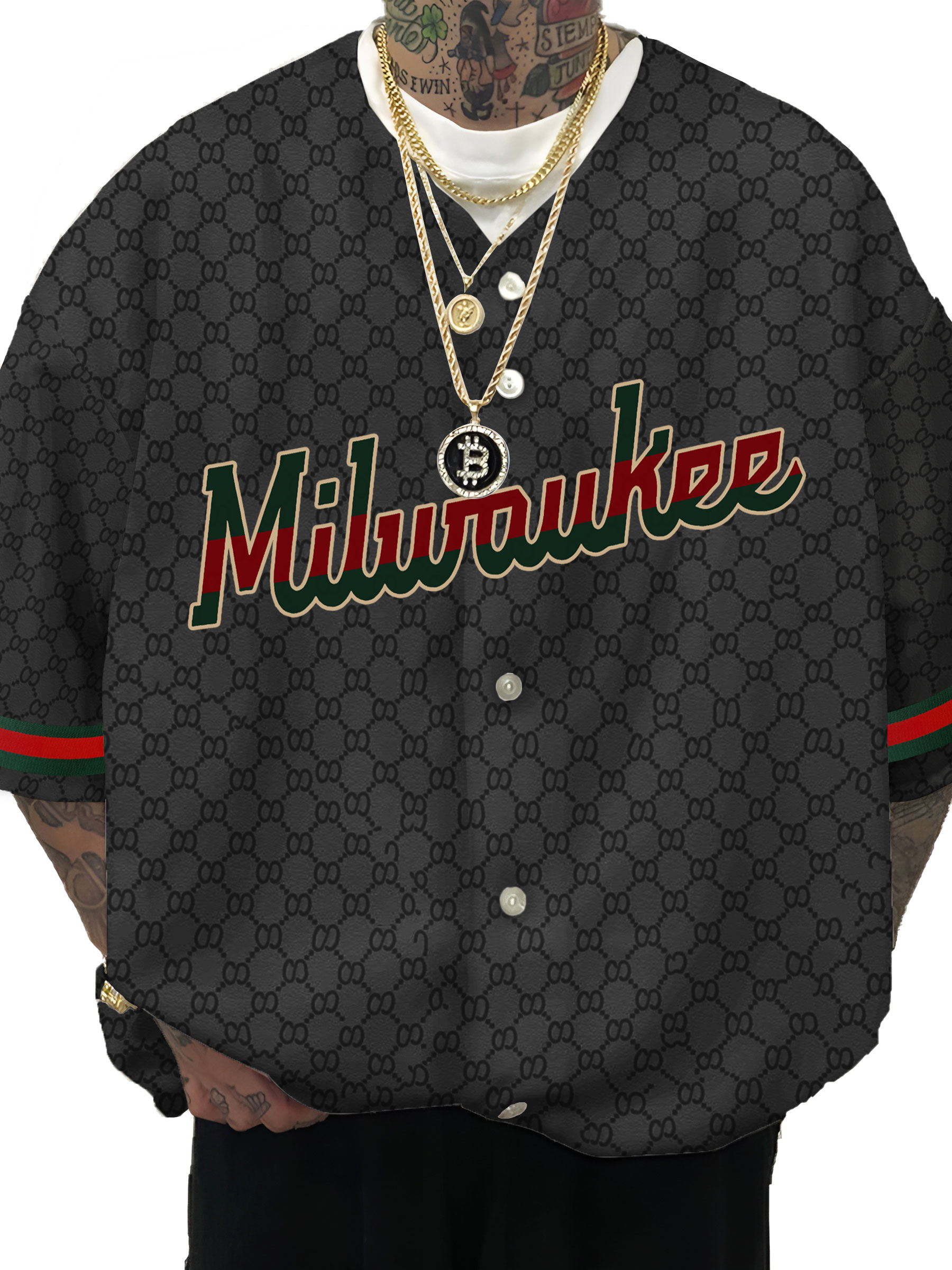 Milwaukee Brewers MLB Men's Fashion Short Sleeve Jersey